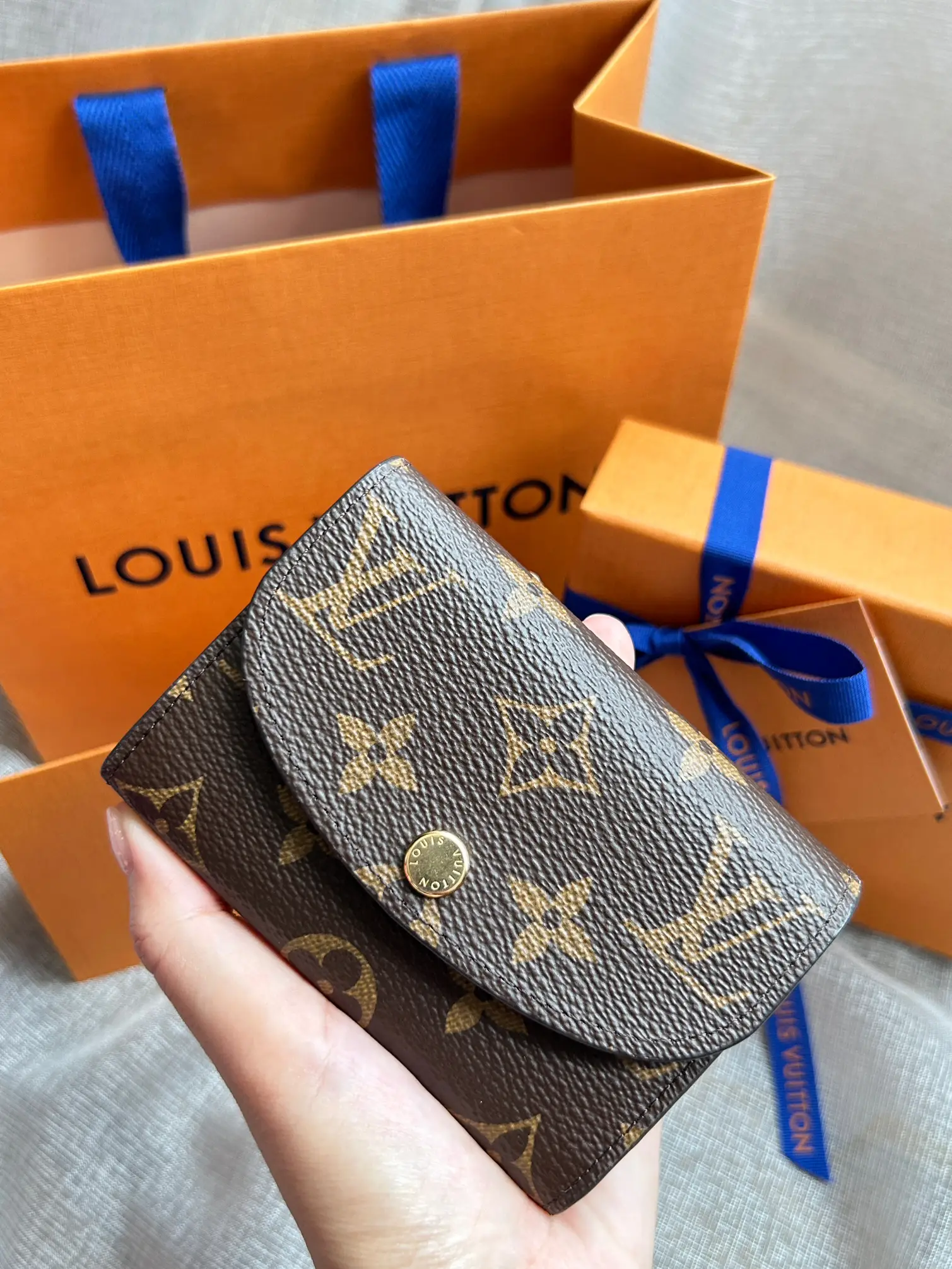 Shop Louis Vuitton Rosalie coin purse (M62361, M41939) by