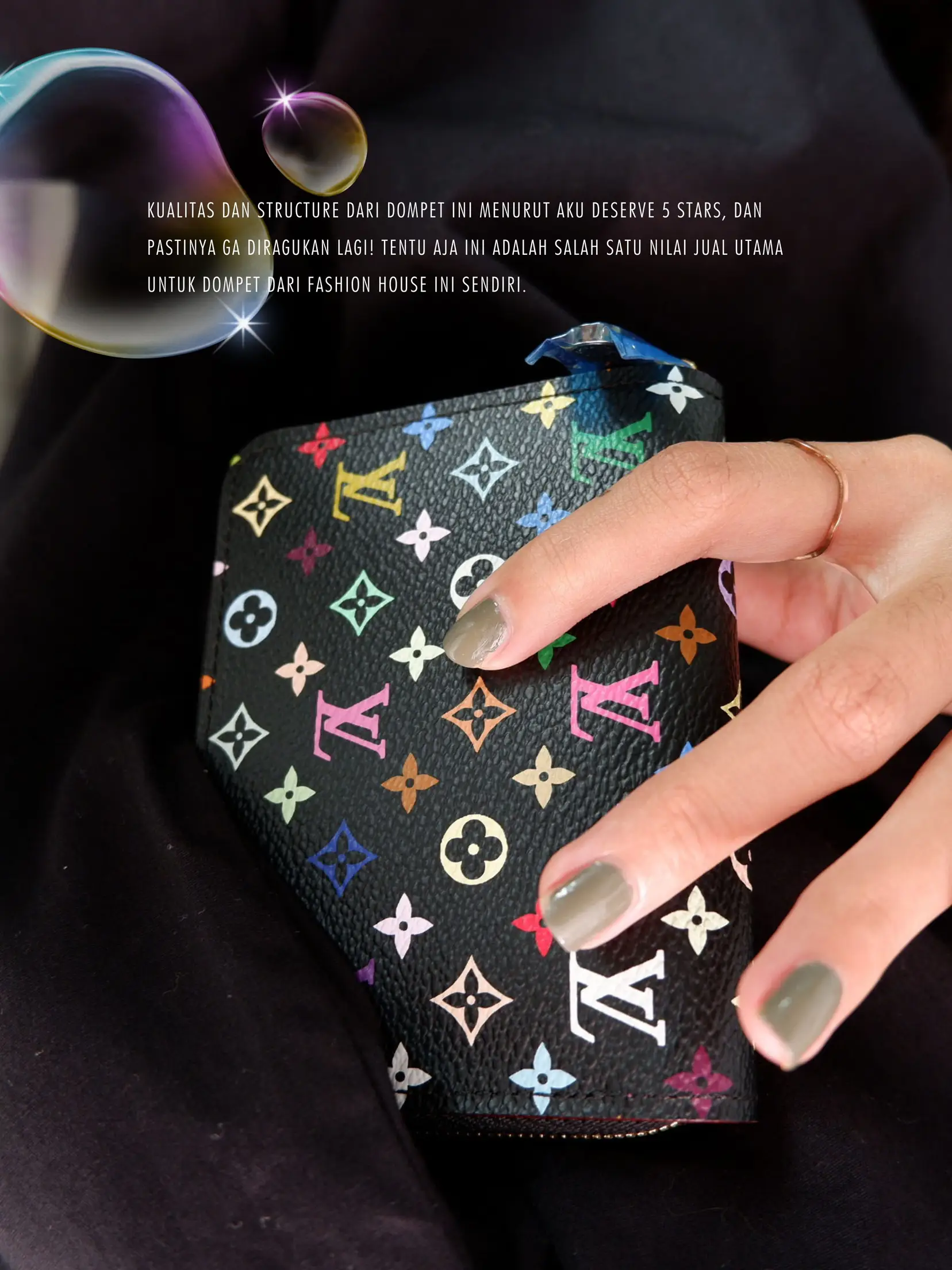 Louis Vuitton Multicolor Black iPhone 12 Mini Flip Case
