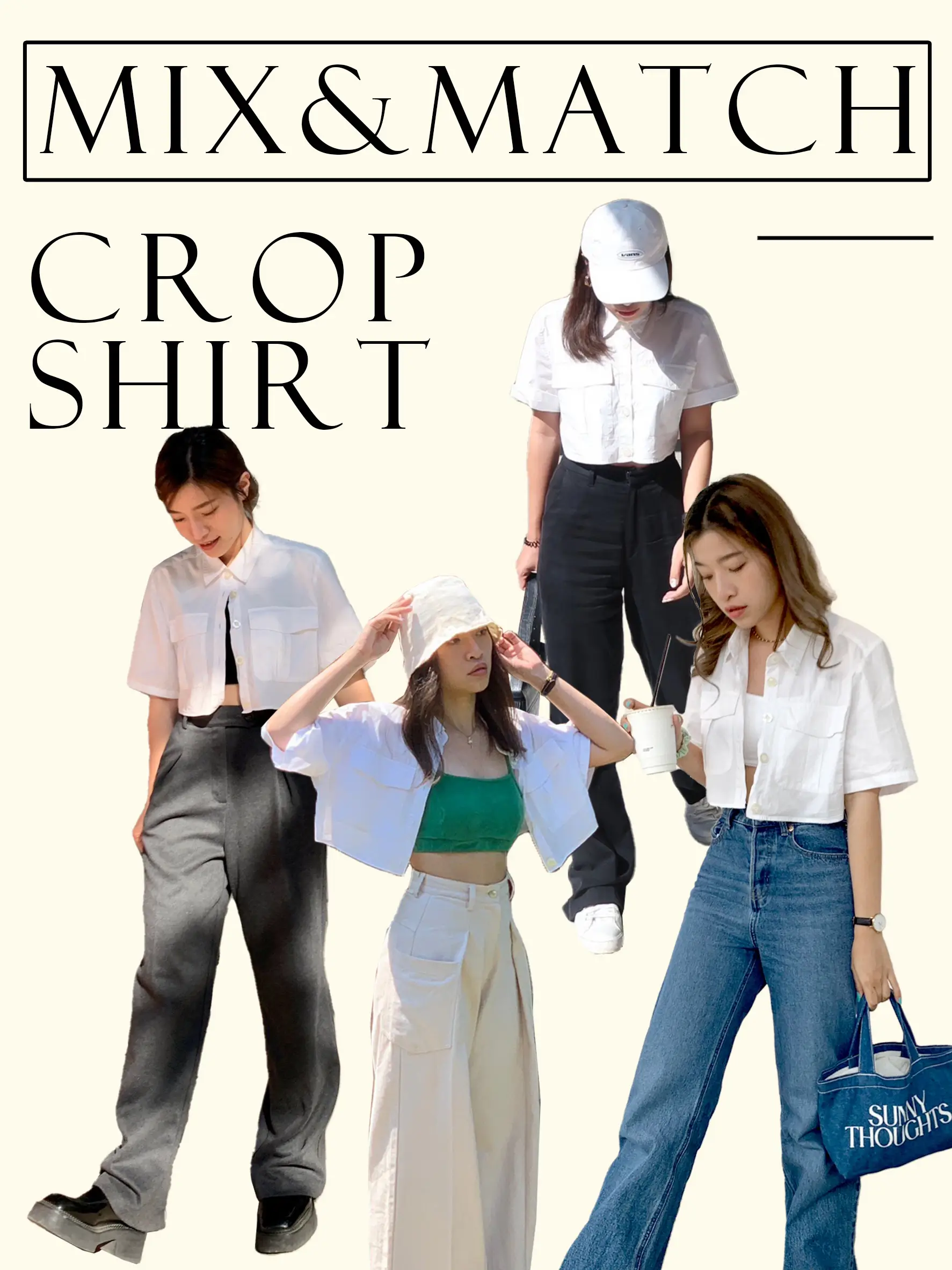 Jean Crop Top Diy  คอร์เซ็ท, เสื้อ, แพทเทิร์น