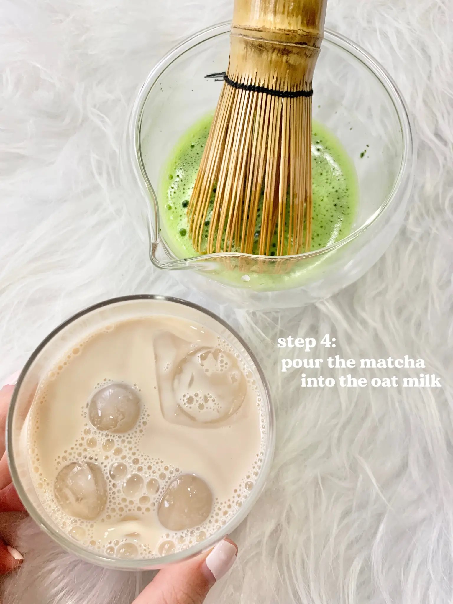 How to make a matcha oat milk latte (hot or iced) – Naoki Matcha