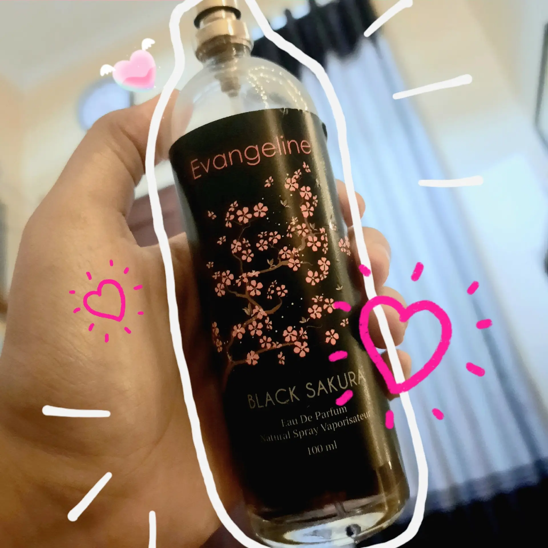 Evangeline black sakura online perfume