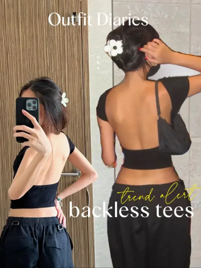 DIY Backless top  SkinnyGirlDiariez