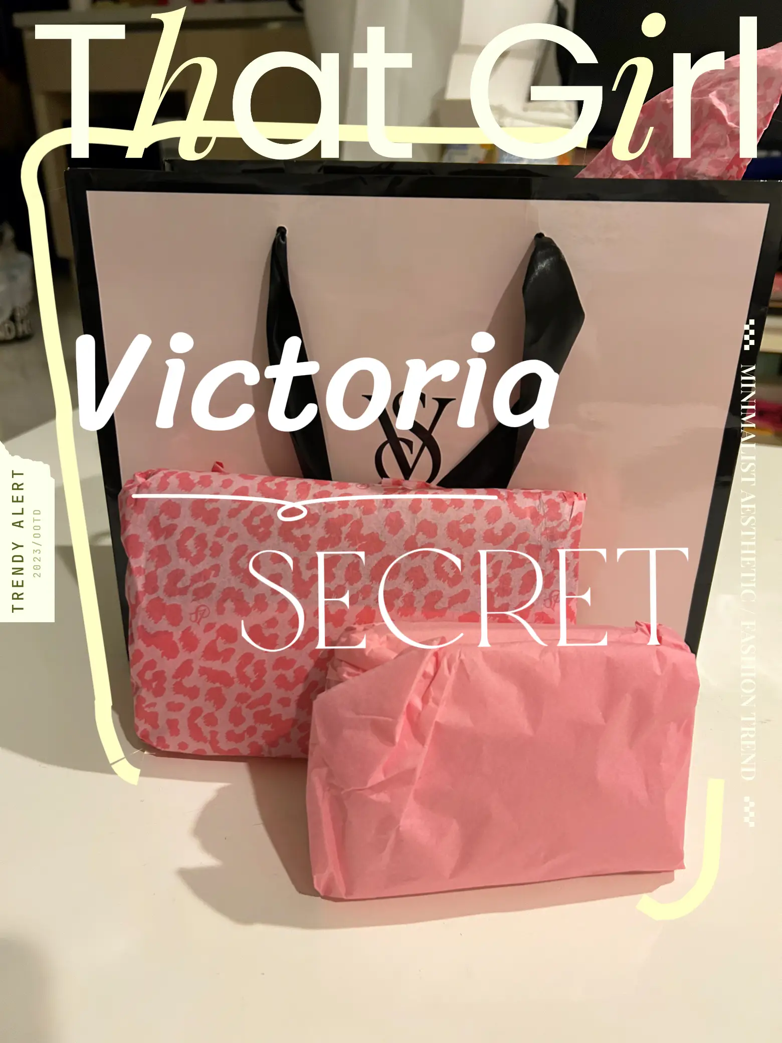 Victoria secret sales plastic bag