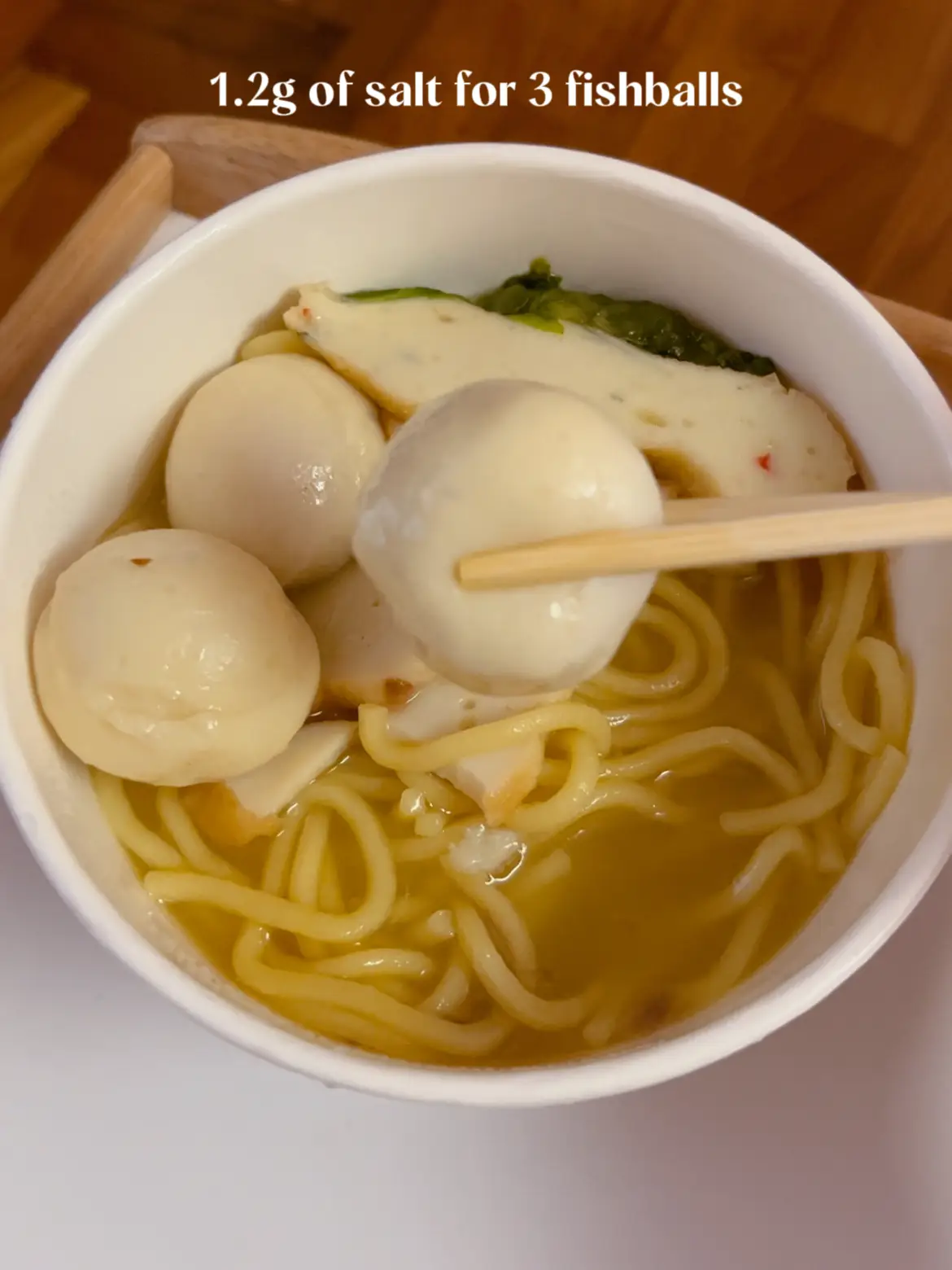 Fishball Noodle Soup