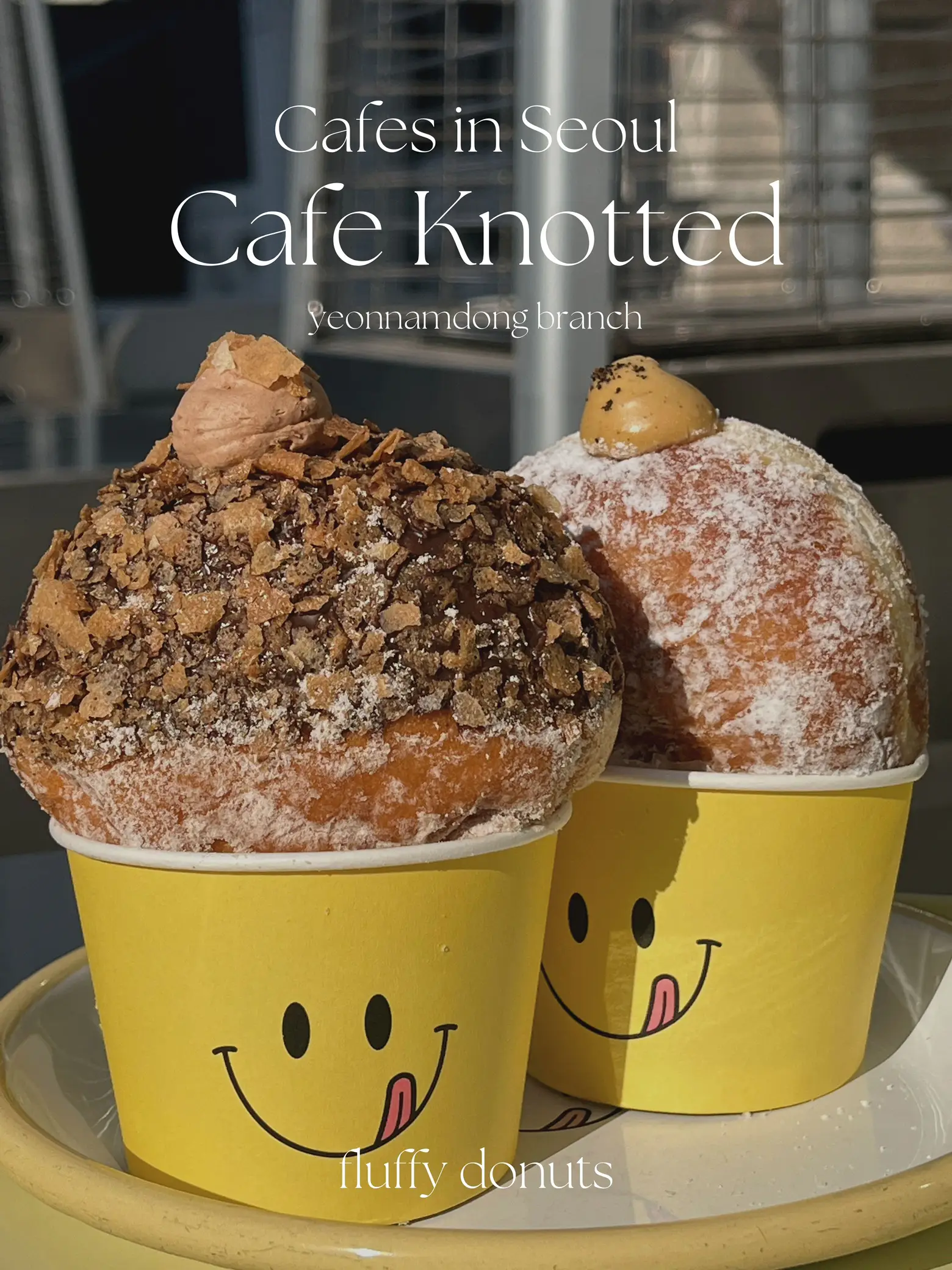 🇰🇷 Korea mustvisit cafe Cafe Knotted 🍩 Gallery posted by Chelsea