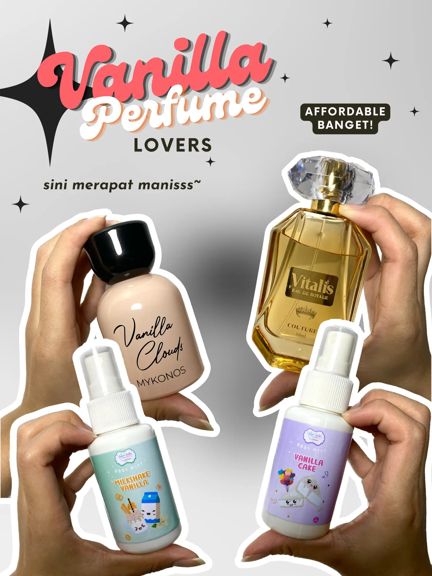 Yang suka parfum manis vanilla merapaaat~ 😽   | Rizkaが投稿した