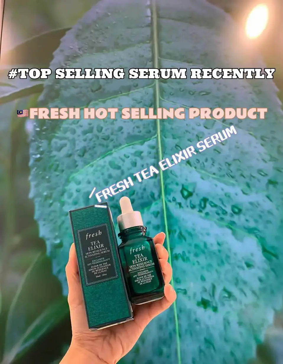 The New Fresh Tea Elixir Serum Helps Your Skin Get Ready For