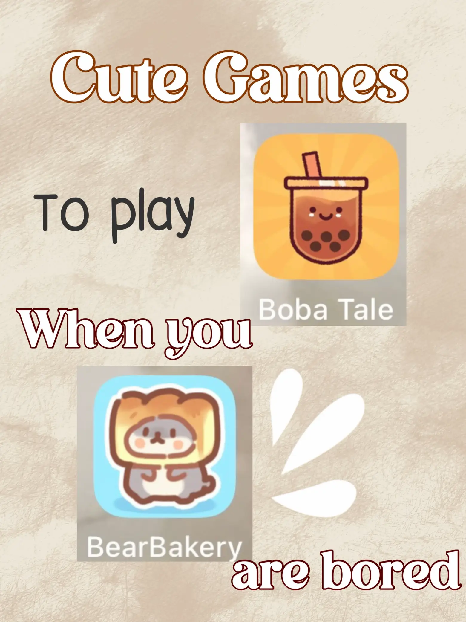 cute games to download when you're bored✨🌿☺️ 