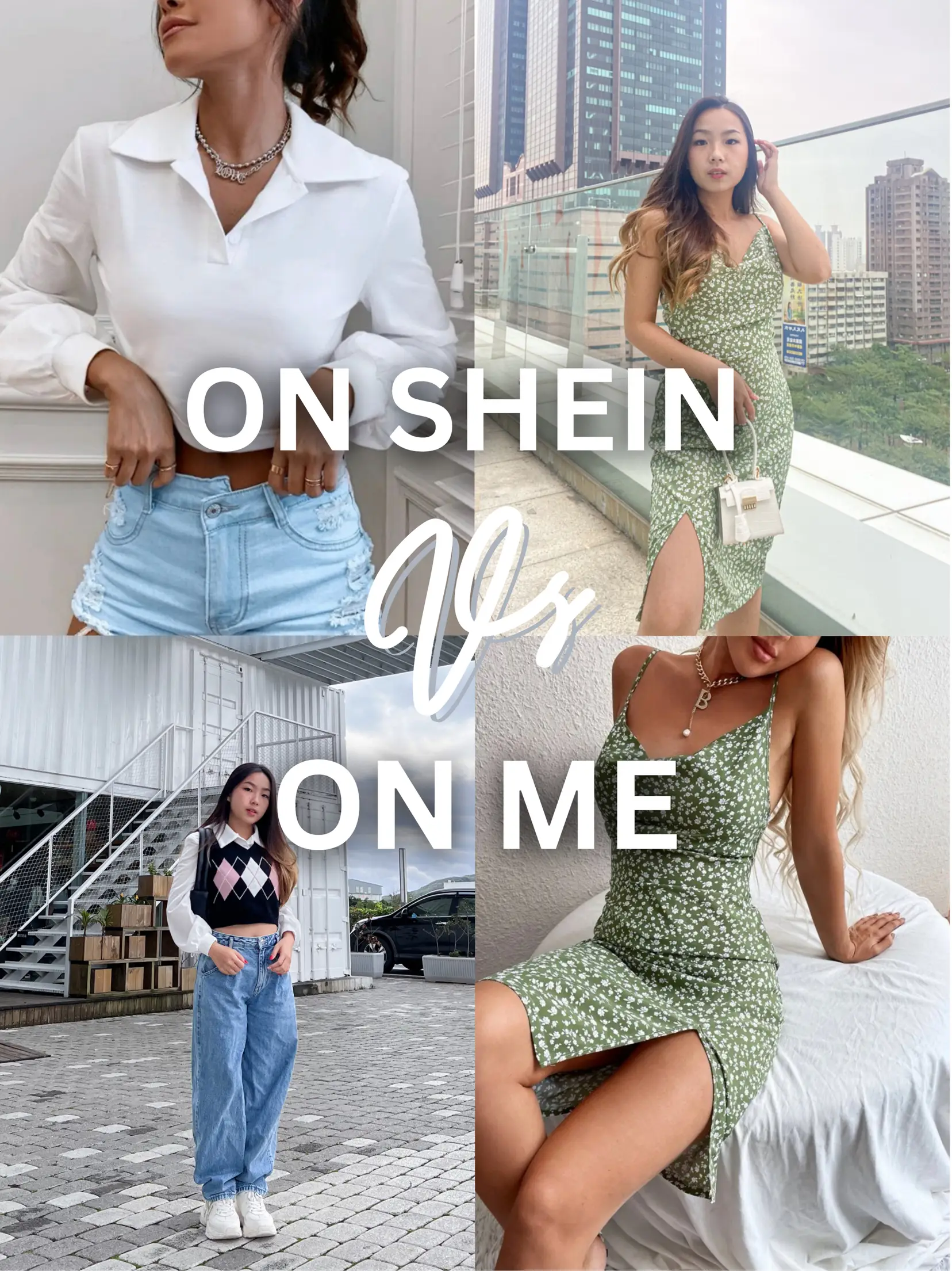 On Shein VS On Me Hijabi Outfits🤍