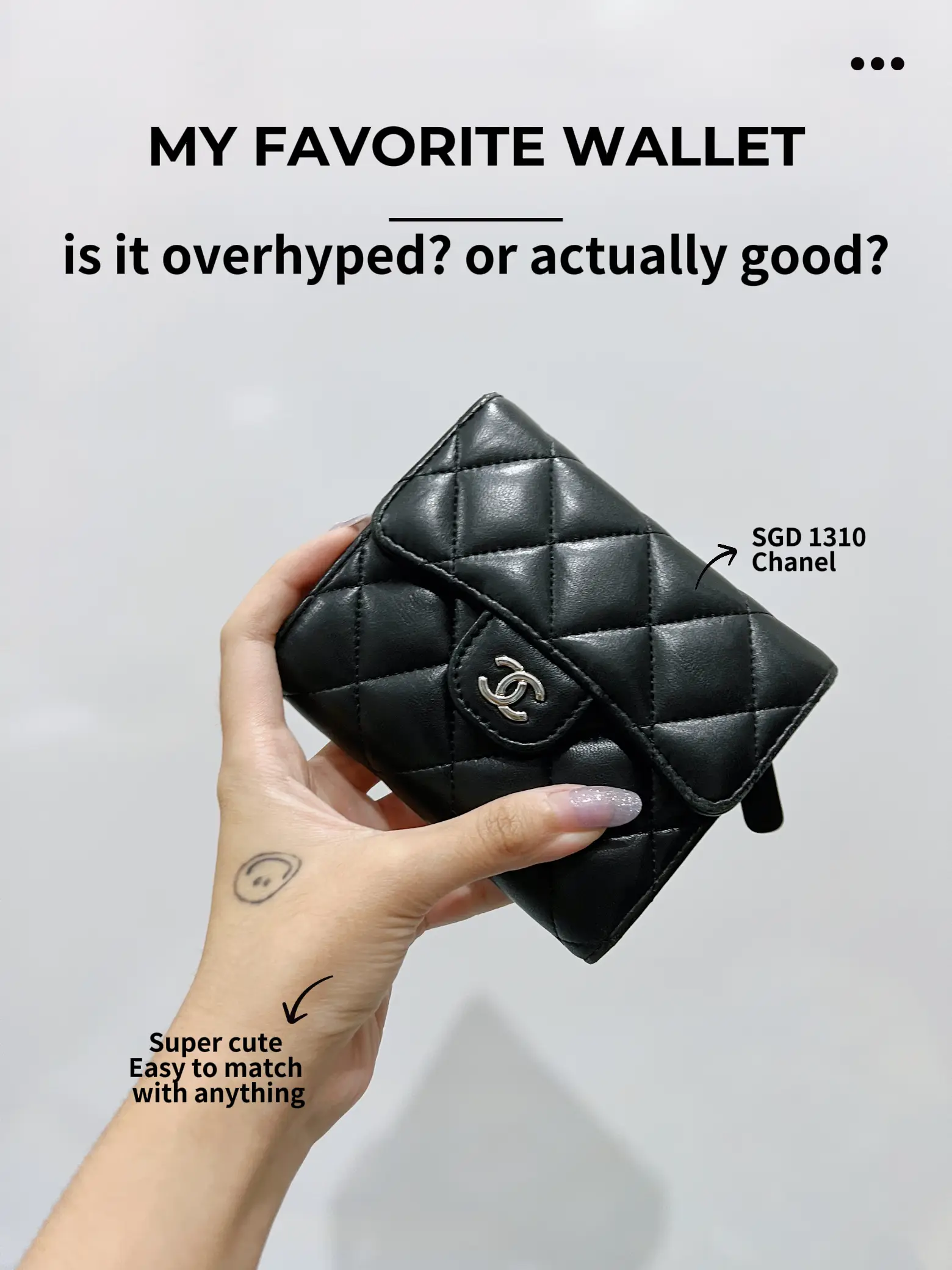 THE Chanel small wallet? worth the hype?