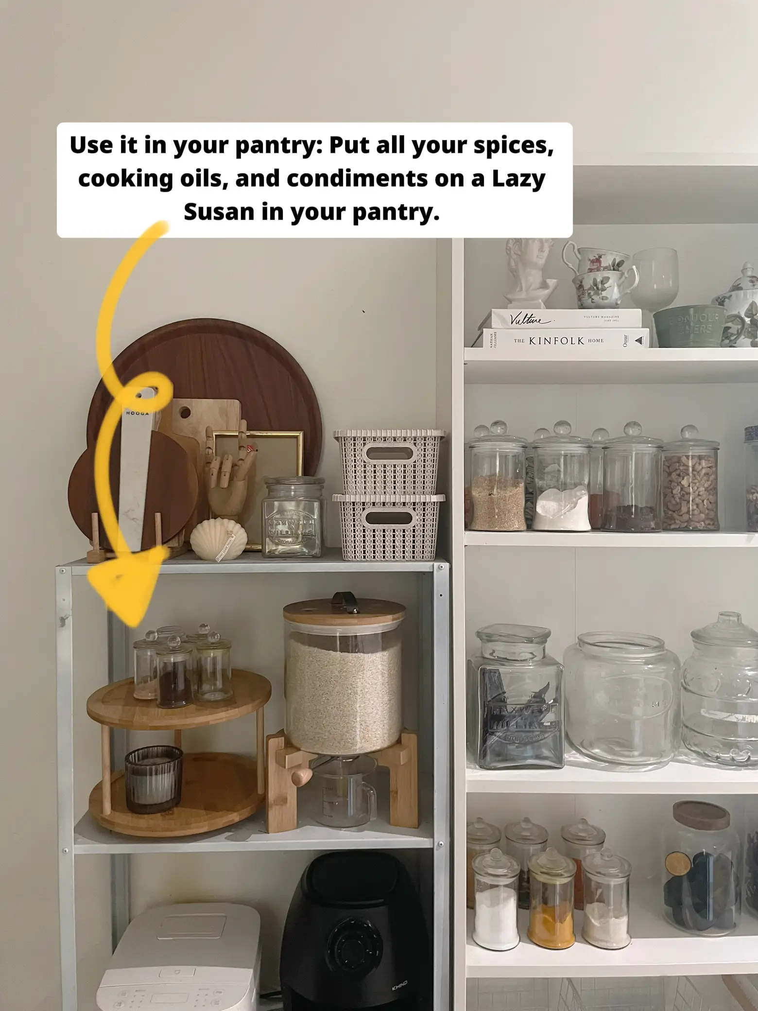 How to Use a Lazy Susan to Organize Everything in Your House