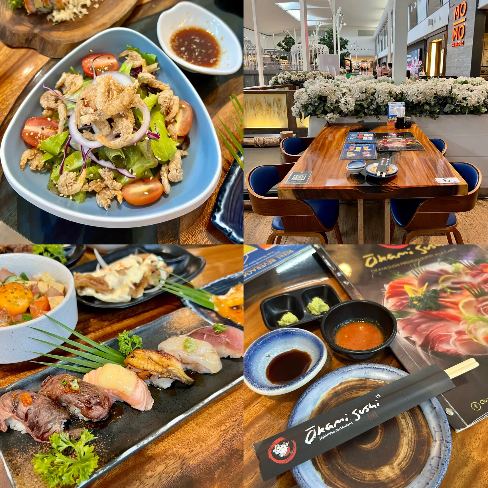 รีวิว Okami Sushi Premium Buffet A La Carte ซีคอนสแควร์ ศรีนครินทร์ -  คุ้มมากๆ ซื้อดีลมากิน