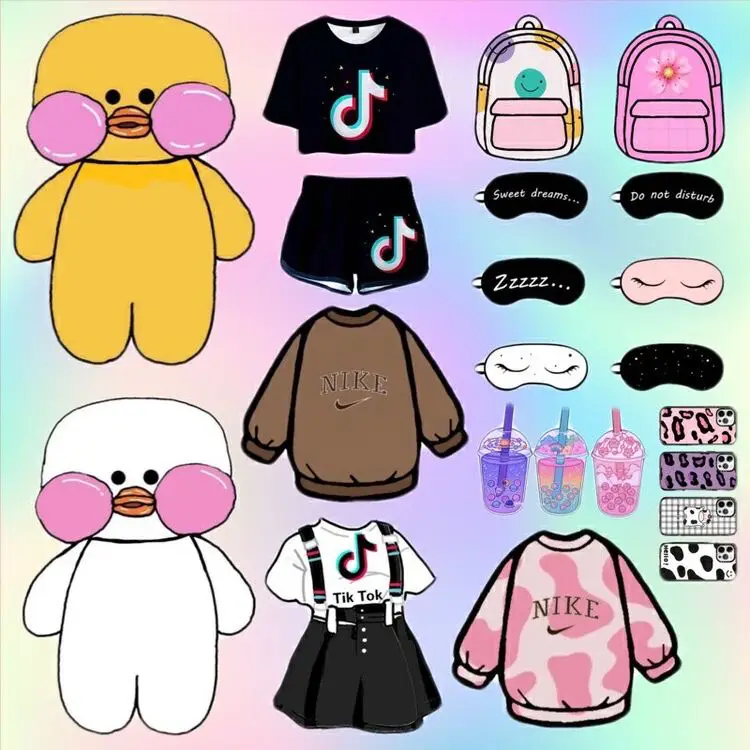 วาดรูปเป็ดแก้มแดงกระดาษ การค้นหาใน Lemon8