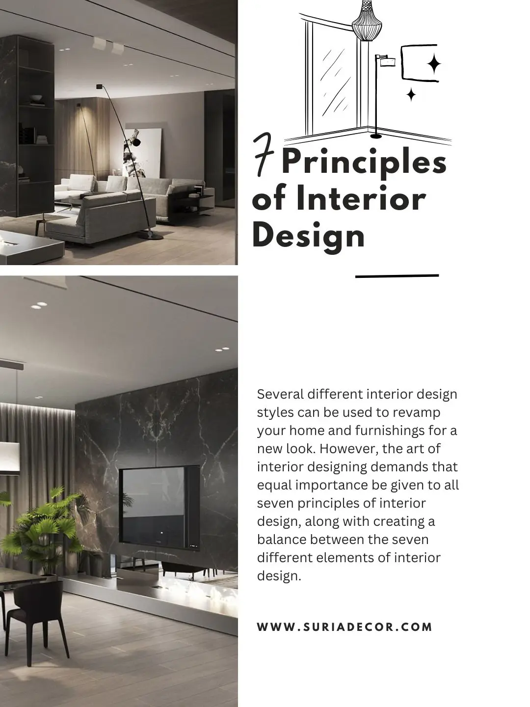 7 PRINCIPLES OF ID (INTERIOR DESIGN) | Gallery posted by SURIA DECOR ...