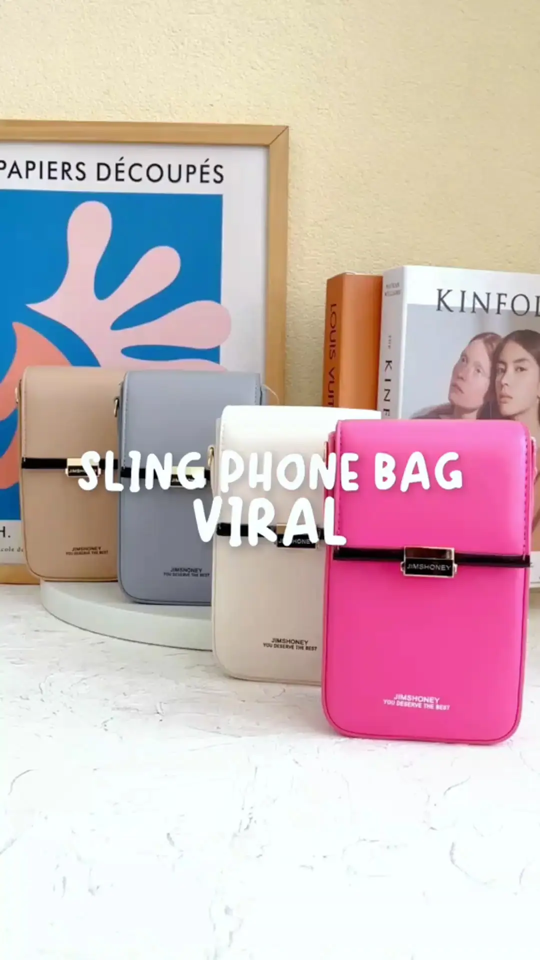 MY FAVORITE SLING PHONE BAG SIMPLE STYLISH Video dipublikasikan oleh
