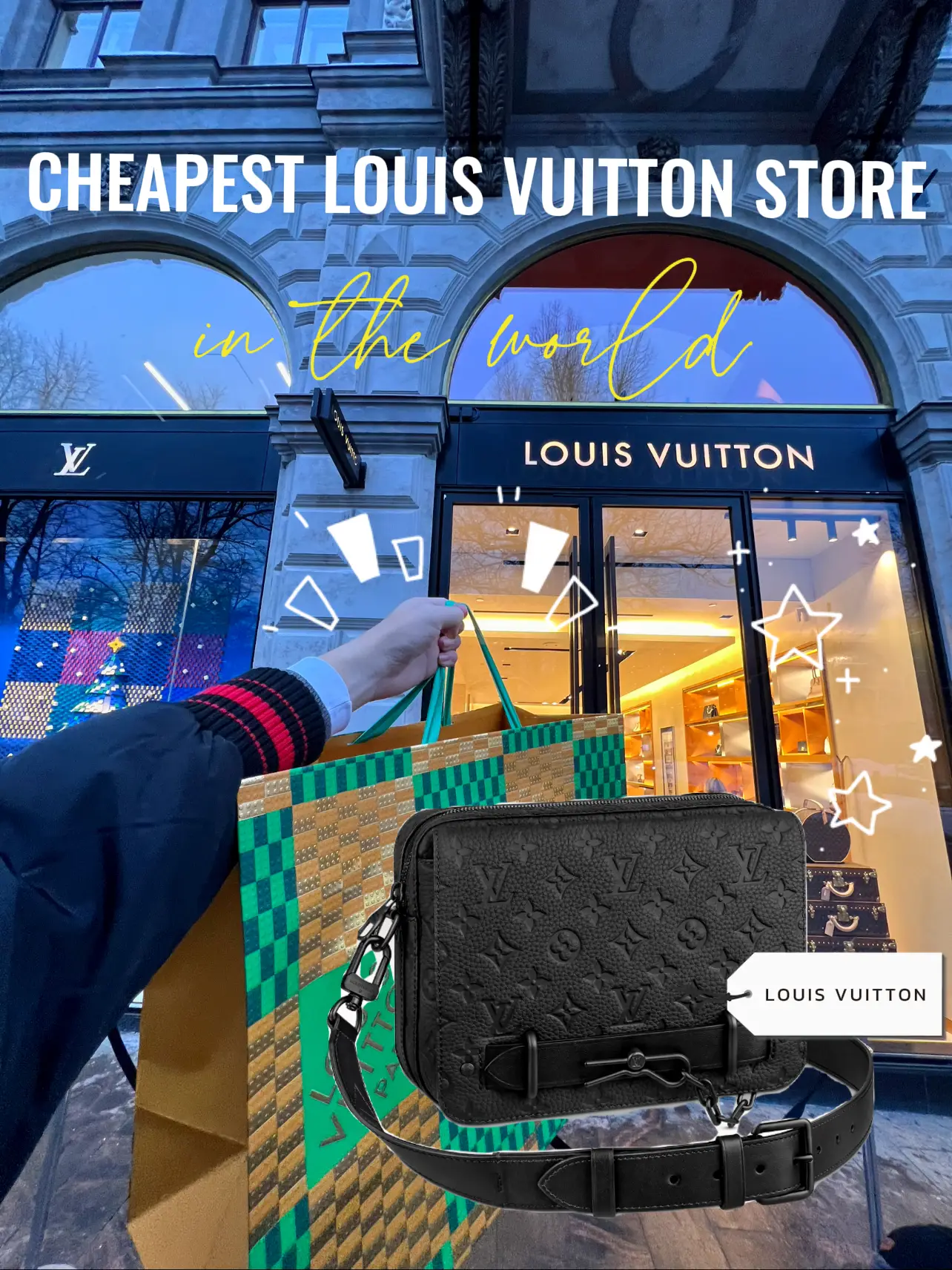 How much cheaper is Louis Vuitton in Paris compared to London