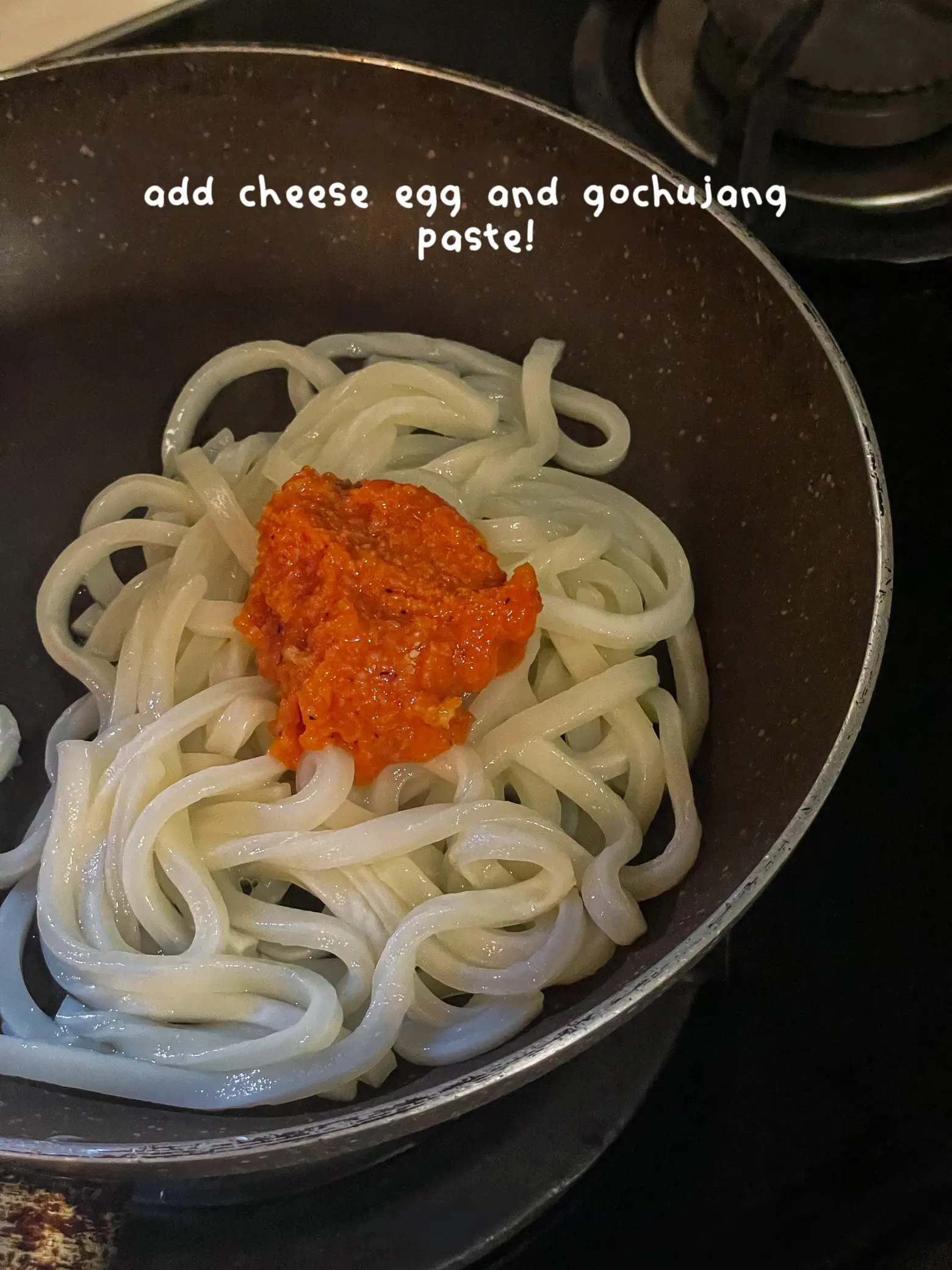 🍜dinner ideas gochujang carbonara udon!! 🍜 Gallery posted by natty