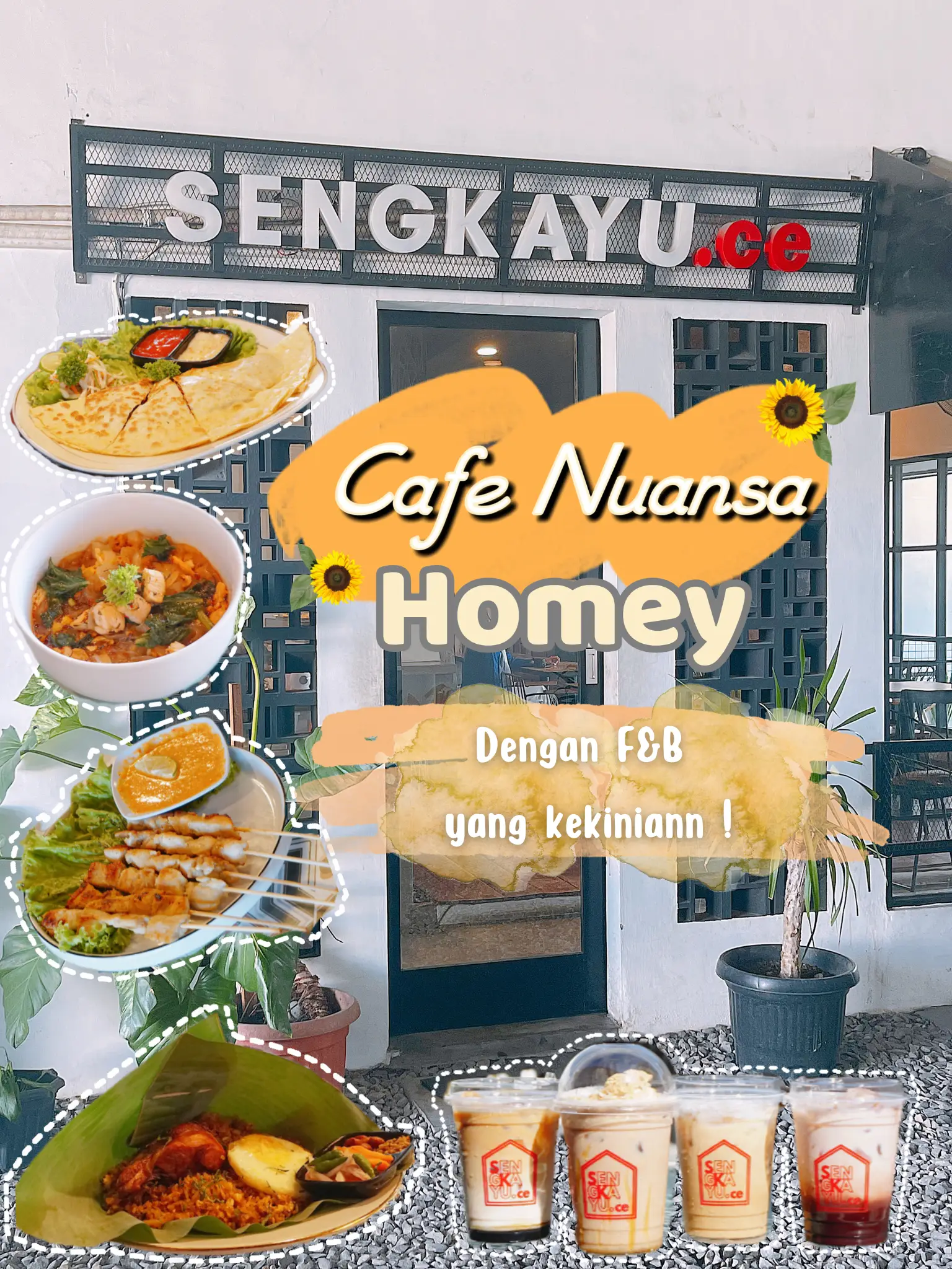 Konsep Cafe Homey Dengan F&B Kekinian Nih🥹 | Galeri Diposting Oleh ...