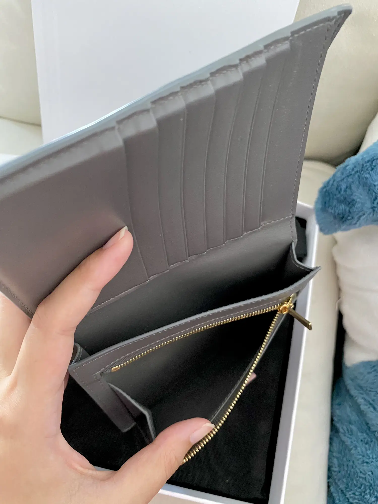 Celine medium shop strap wallet