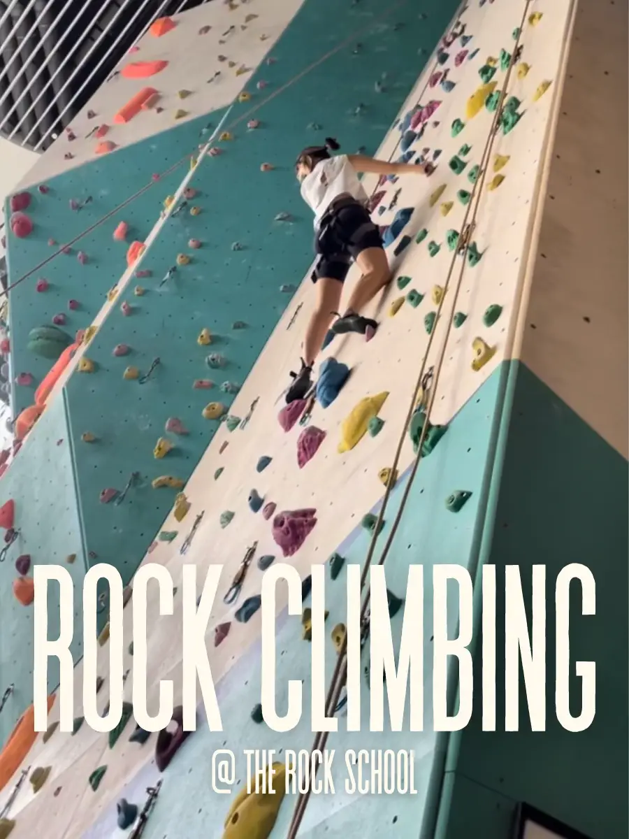 Getting Over My Fear of Heights - Rock Climbing 🙈🤩, Gallery posted by QY
