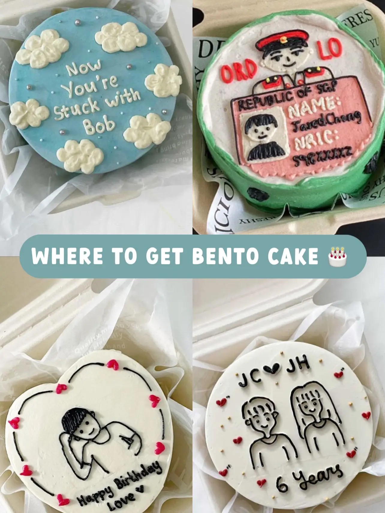Oh Mon Cake - Bento Cake smart