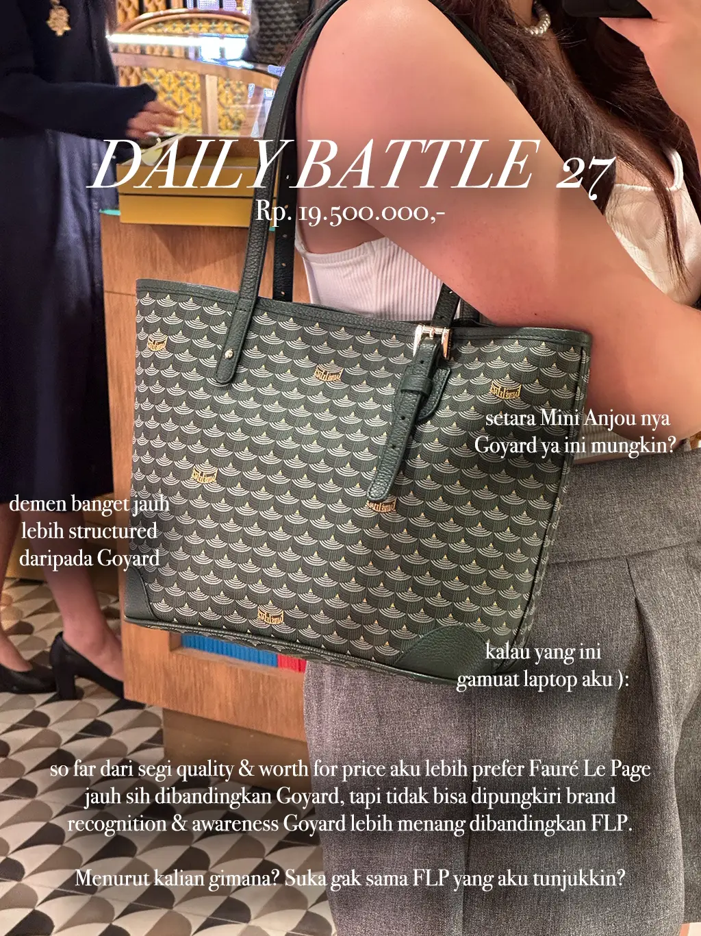 Fauré Le Page Daily Battle Tote Bag Honest Review
