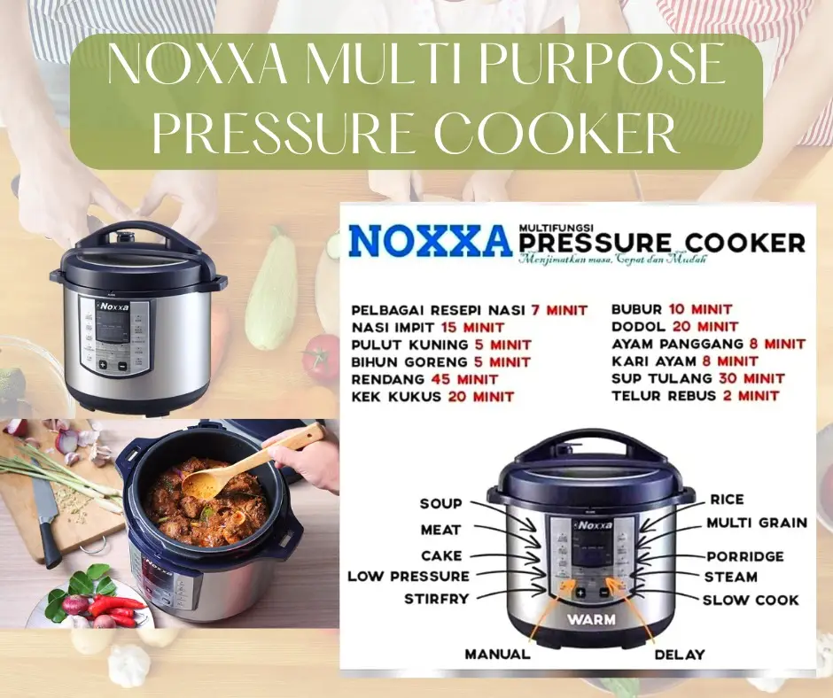 Ayam panggang discount noxxa pressure cooker