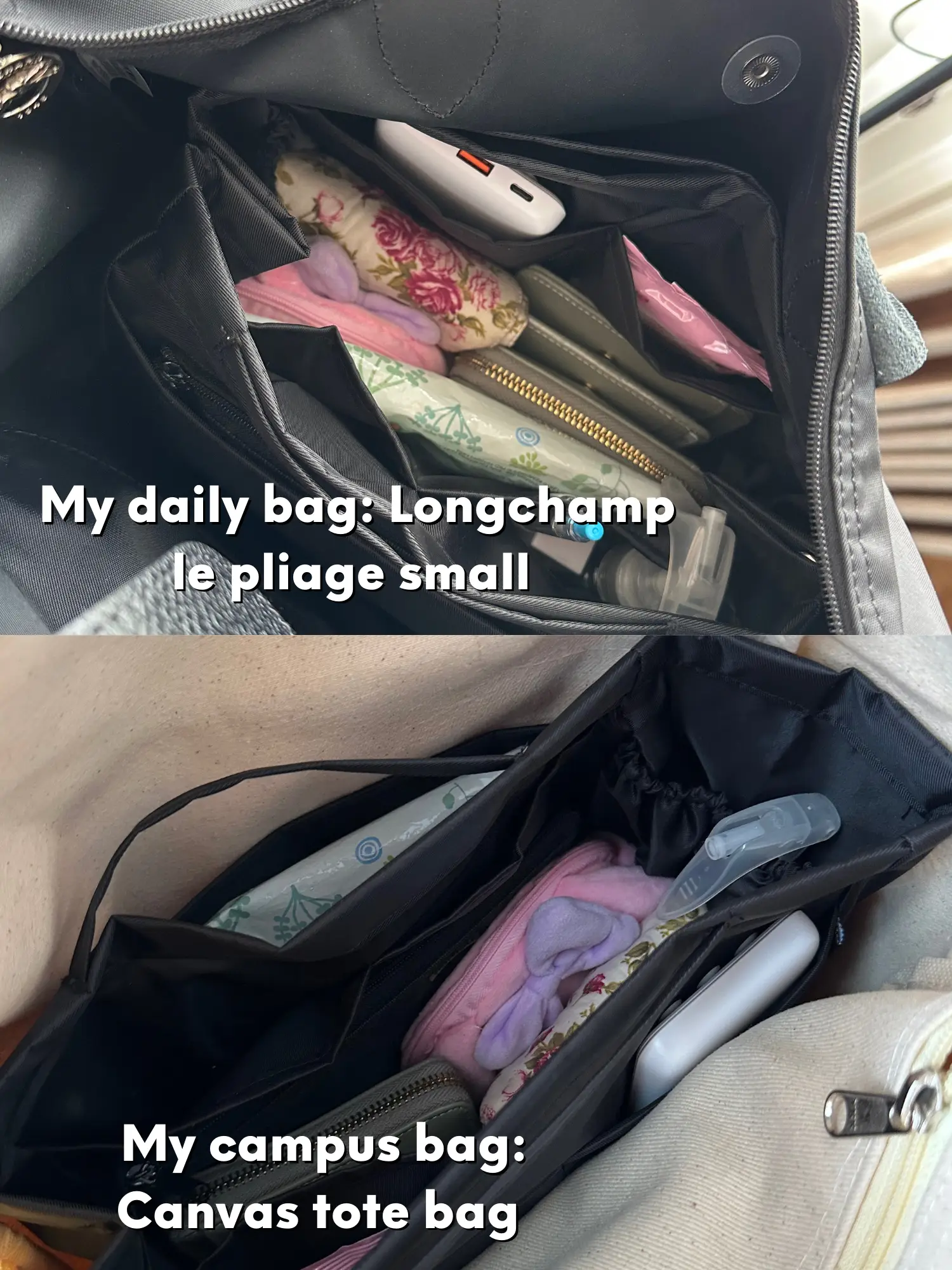 Handbag Organizer For Longchamp Le Pliage Small Handbag