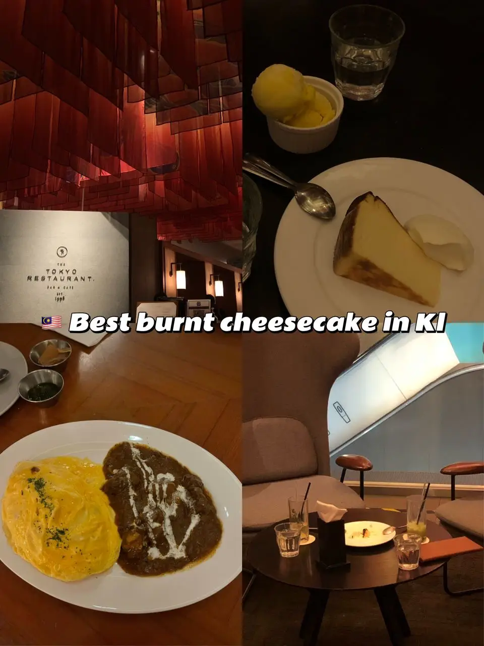 The Tokyo Restaurant, KUALA LUMPUR – Known For The Best Burnt Cheesecake In  KL, At Lot 10 Shopping Centre 