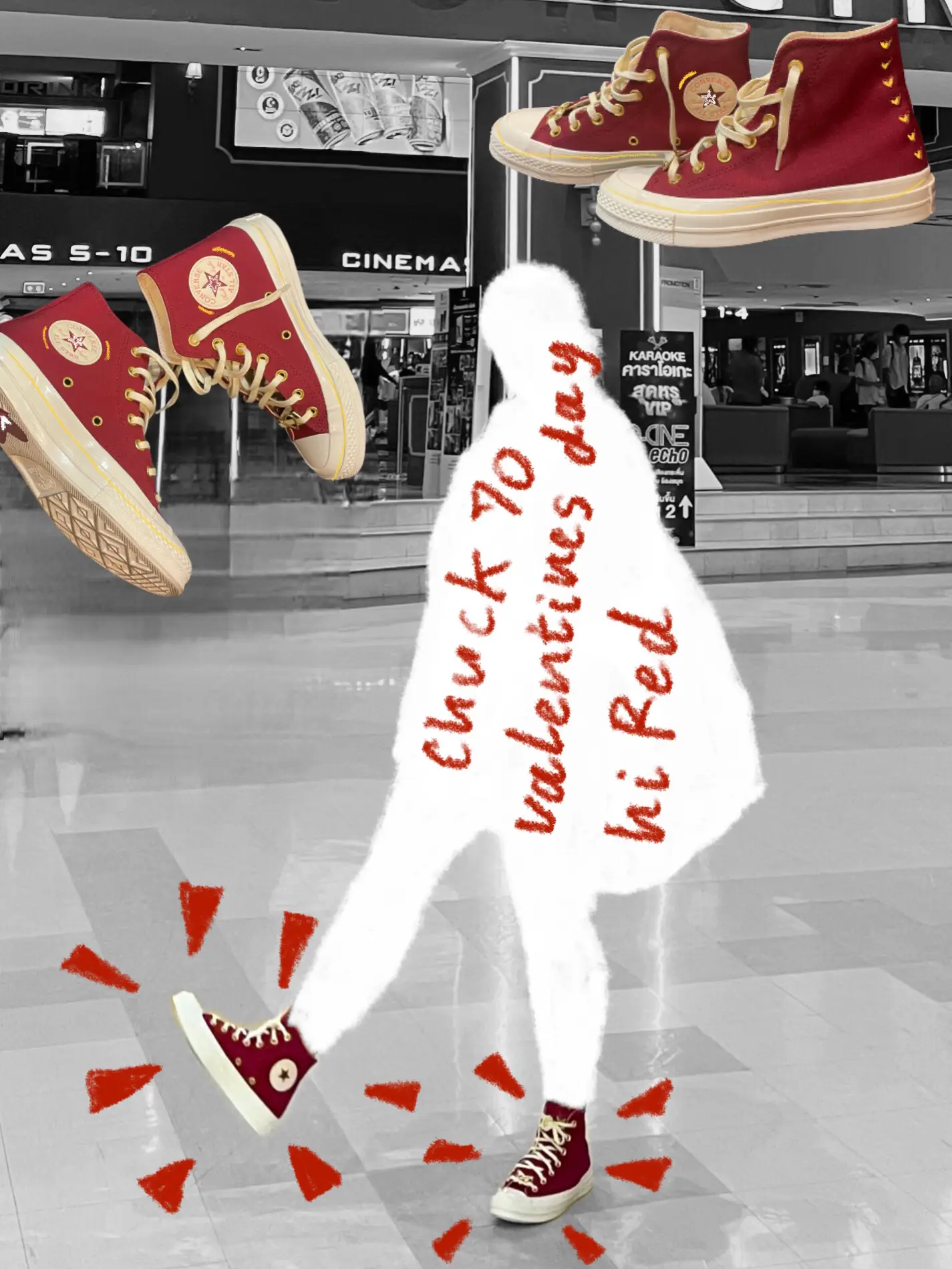 Converse 2025 197 valentine