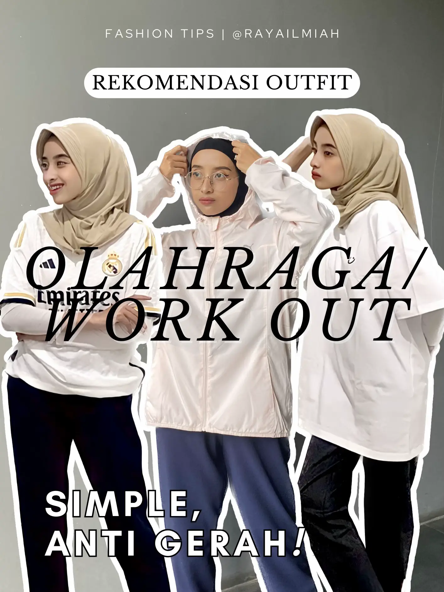 Rekomendasi Hijab Sport Anti Letoy #hijab #hijabstyle #hijabsport