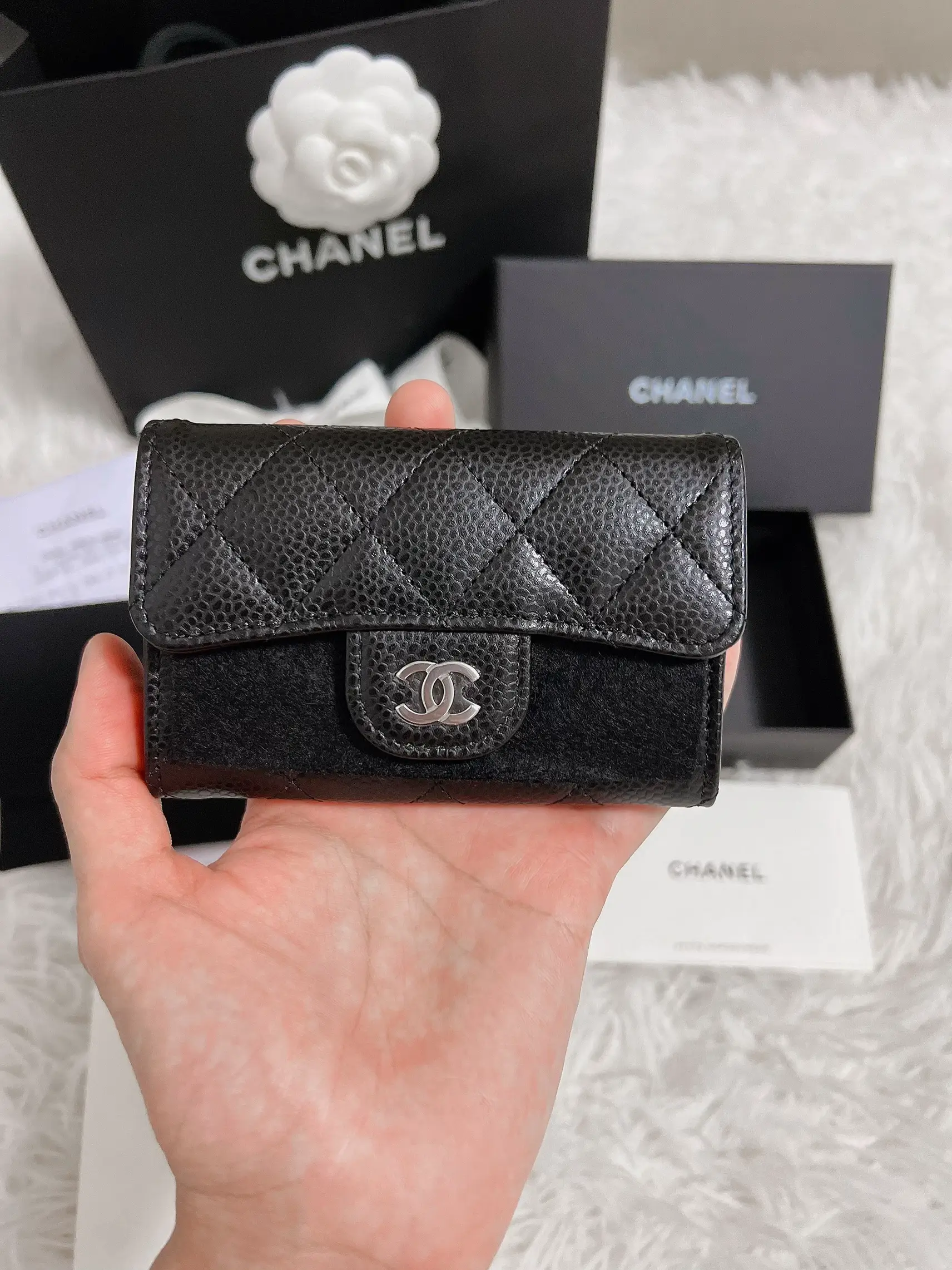 Review of Chanel Classic Card Holder Rare Mother Must Have