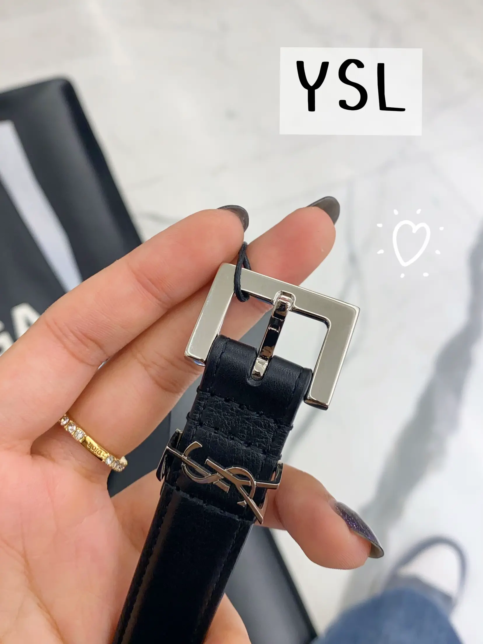 YSL MONOGRAM BELT UNBOXING AND FARFETCH DISCOUNT CODE