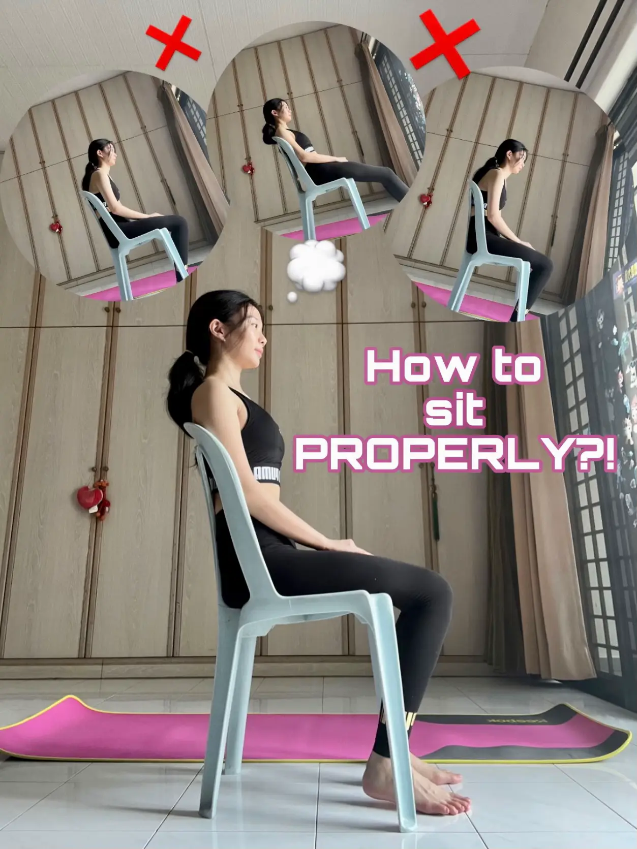 How To Sit Properly Galeri Disiarkan Oleh Angelaquahh Lemon8