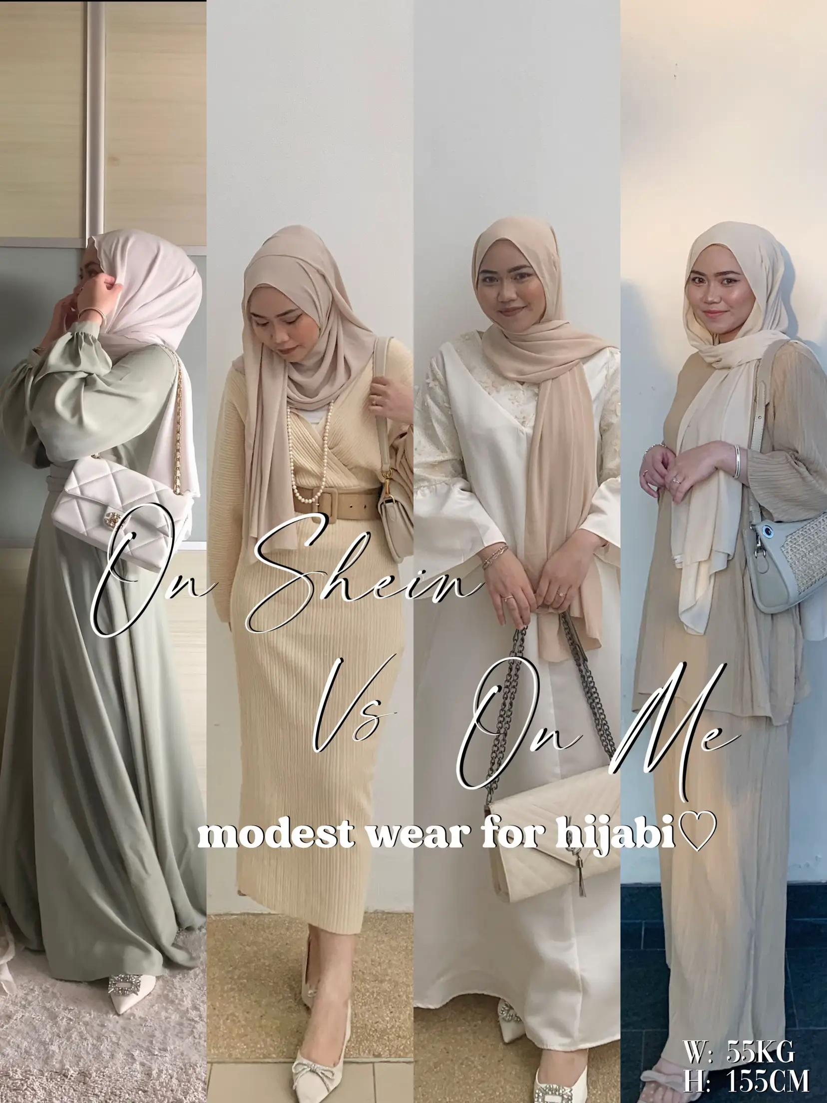 On Shein VS On Me Hijabi Outfits🤍's images(0)