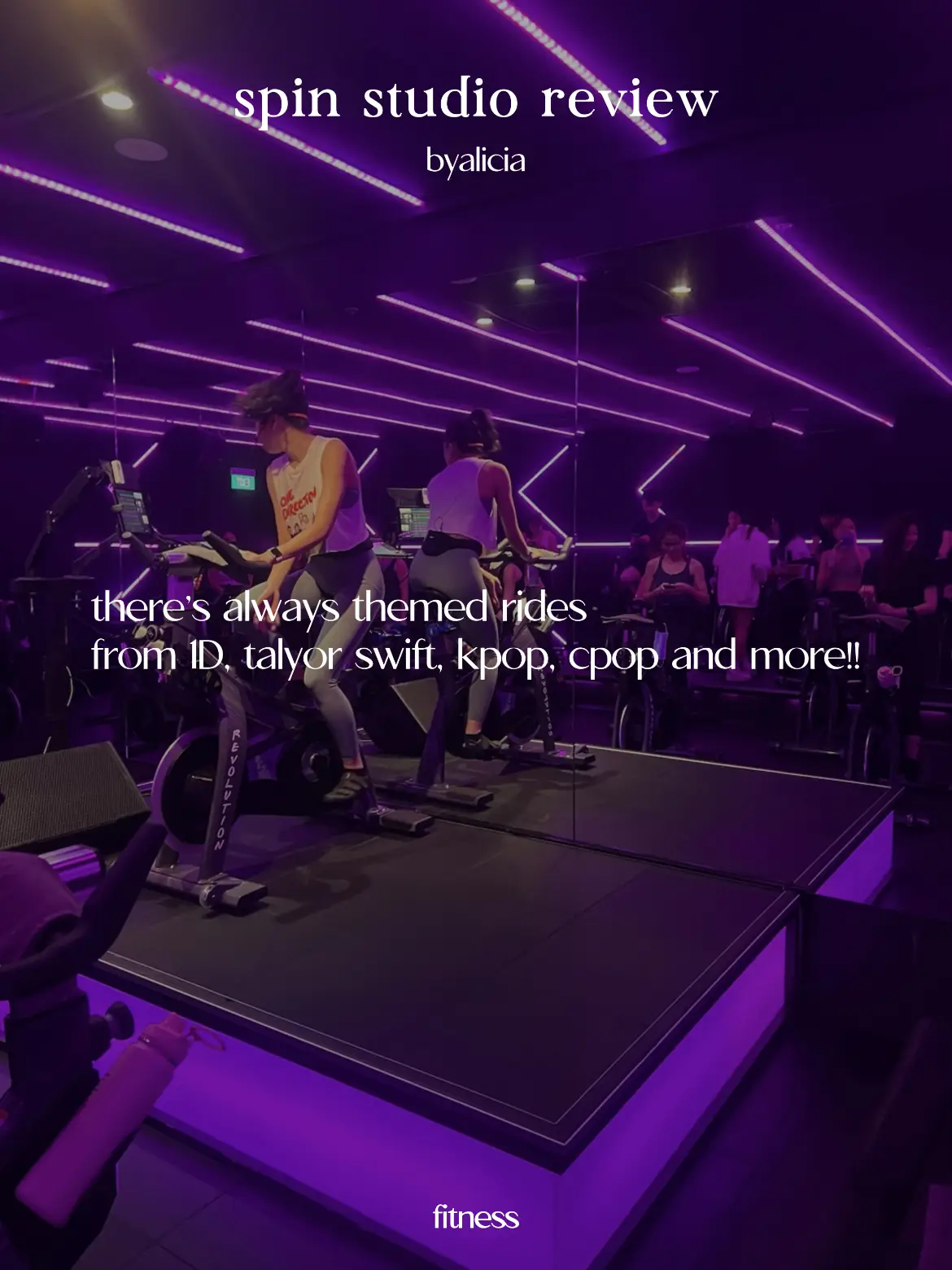 affordable spin studio for students!! 🚴🏻‍♀️🚴🏻‍♀️ แกลเลอรีที่โพสต์โดย