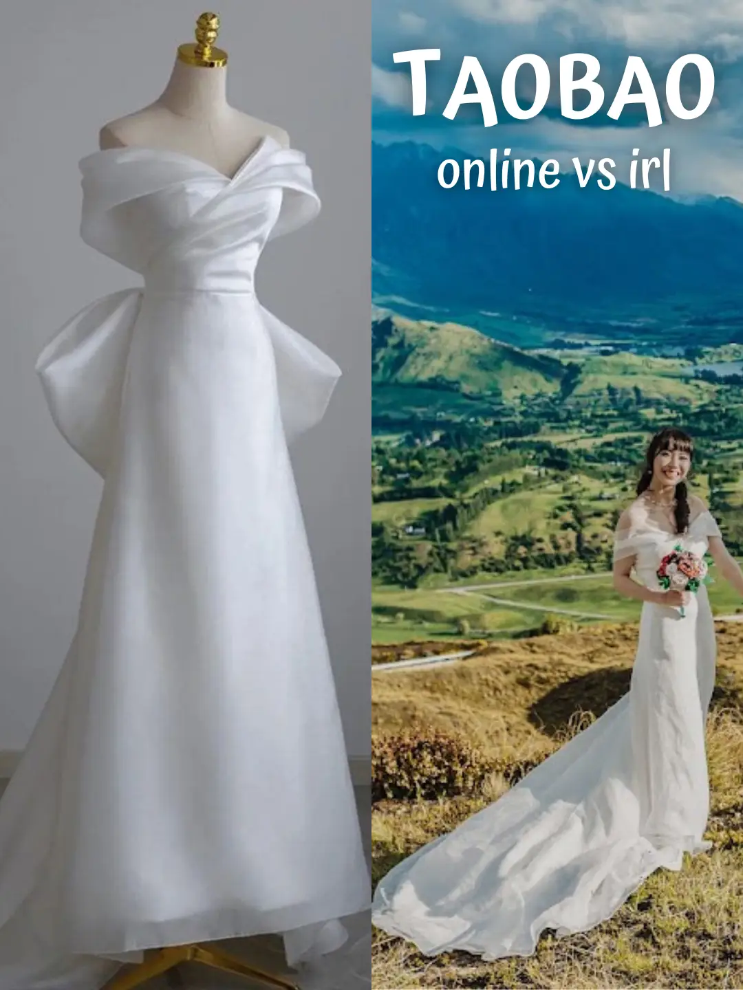 Taobao chinese outlet wedding dress