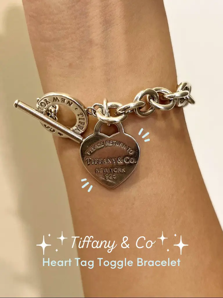 Tiffany & Co.' Onyx Toggle Bracelet, 8