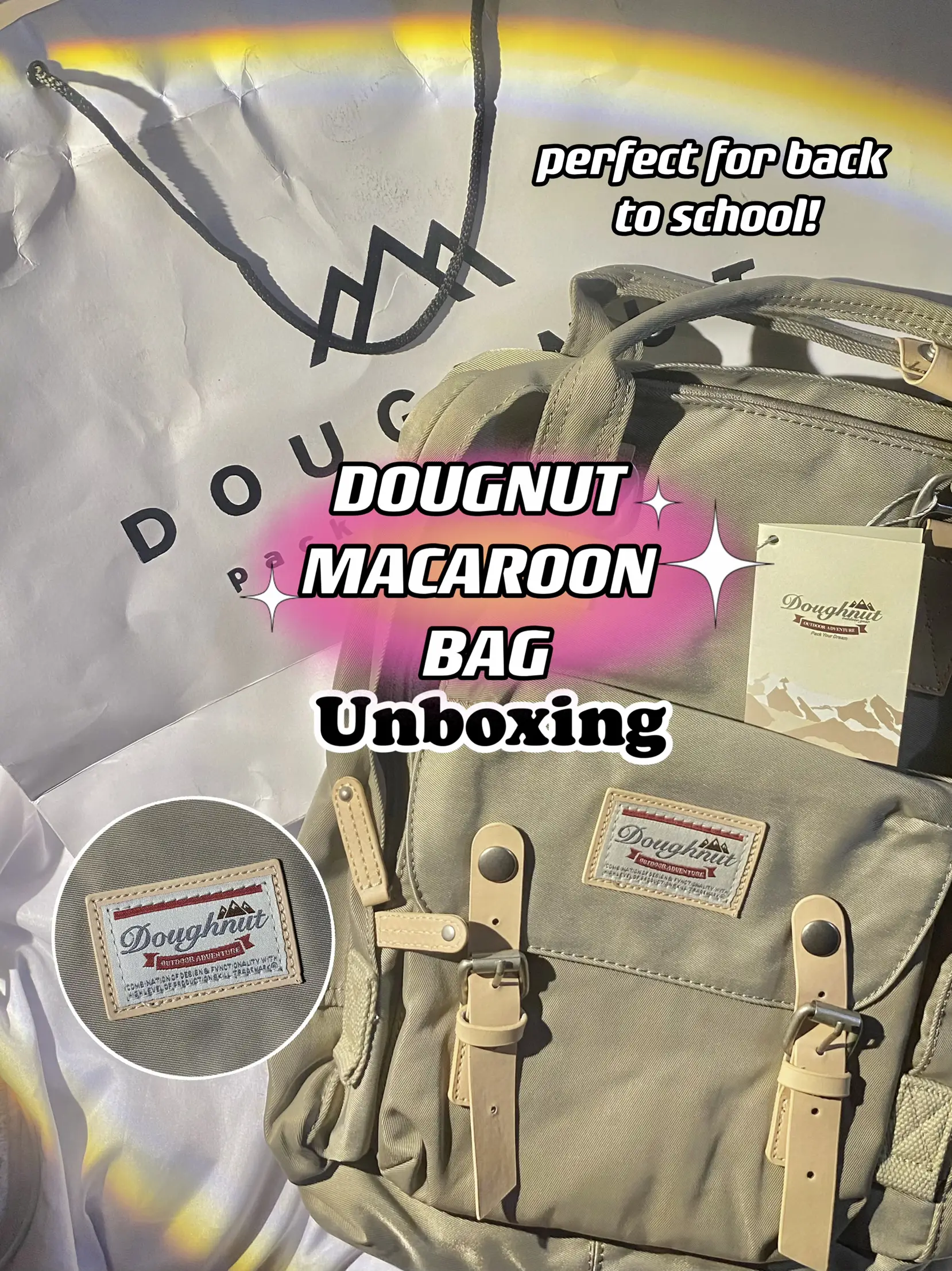 My Zalora Experience X Doughnut Macaroon Backpack – Footprints