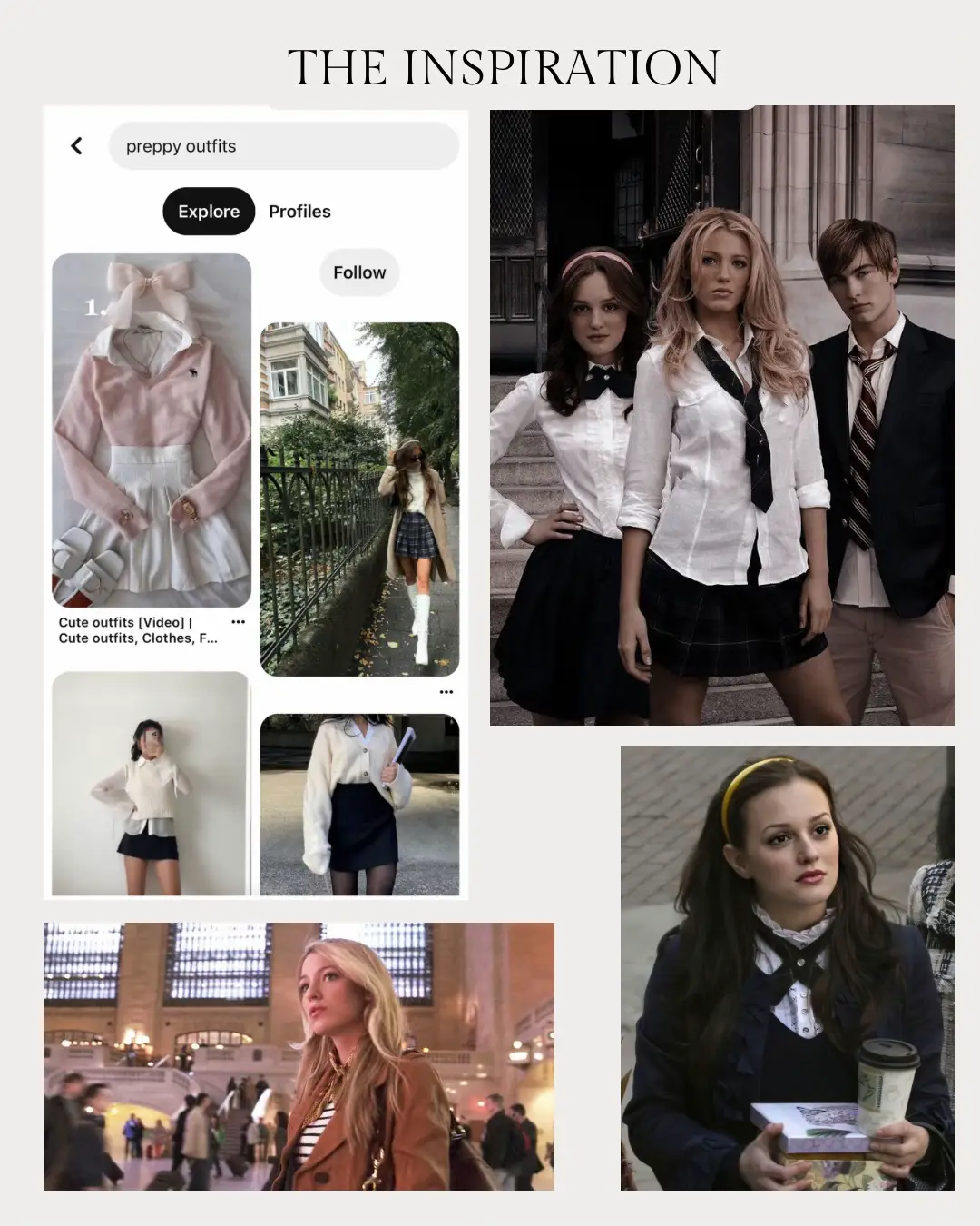 Cute Preppy Outfit Ideas - Gossip Girl Inspired Outfits