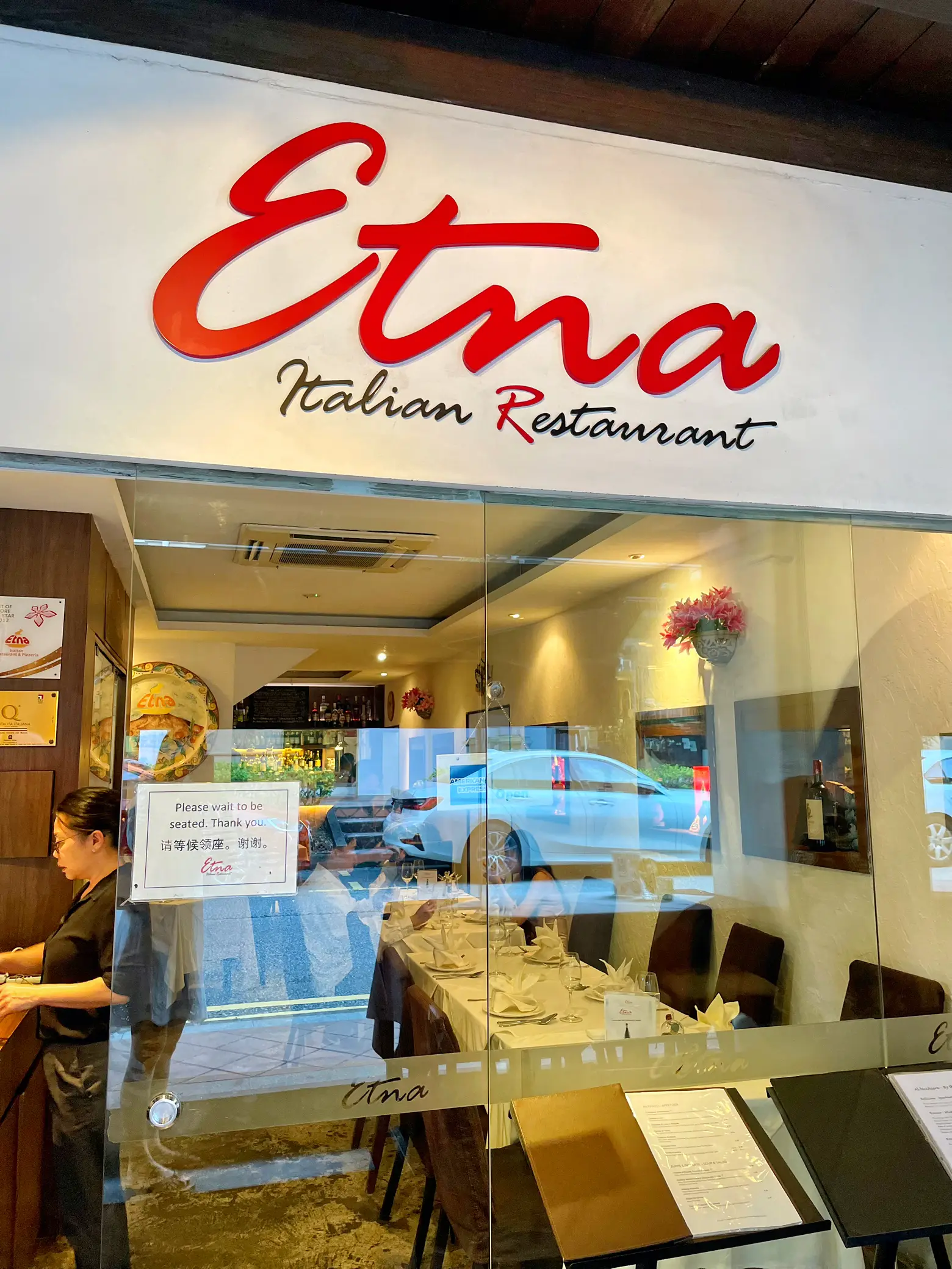 Etna on sale italian restaurant