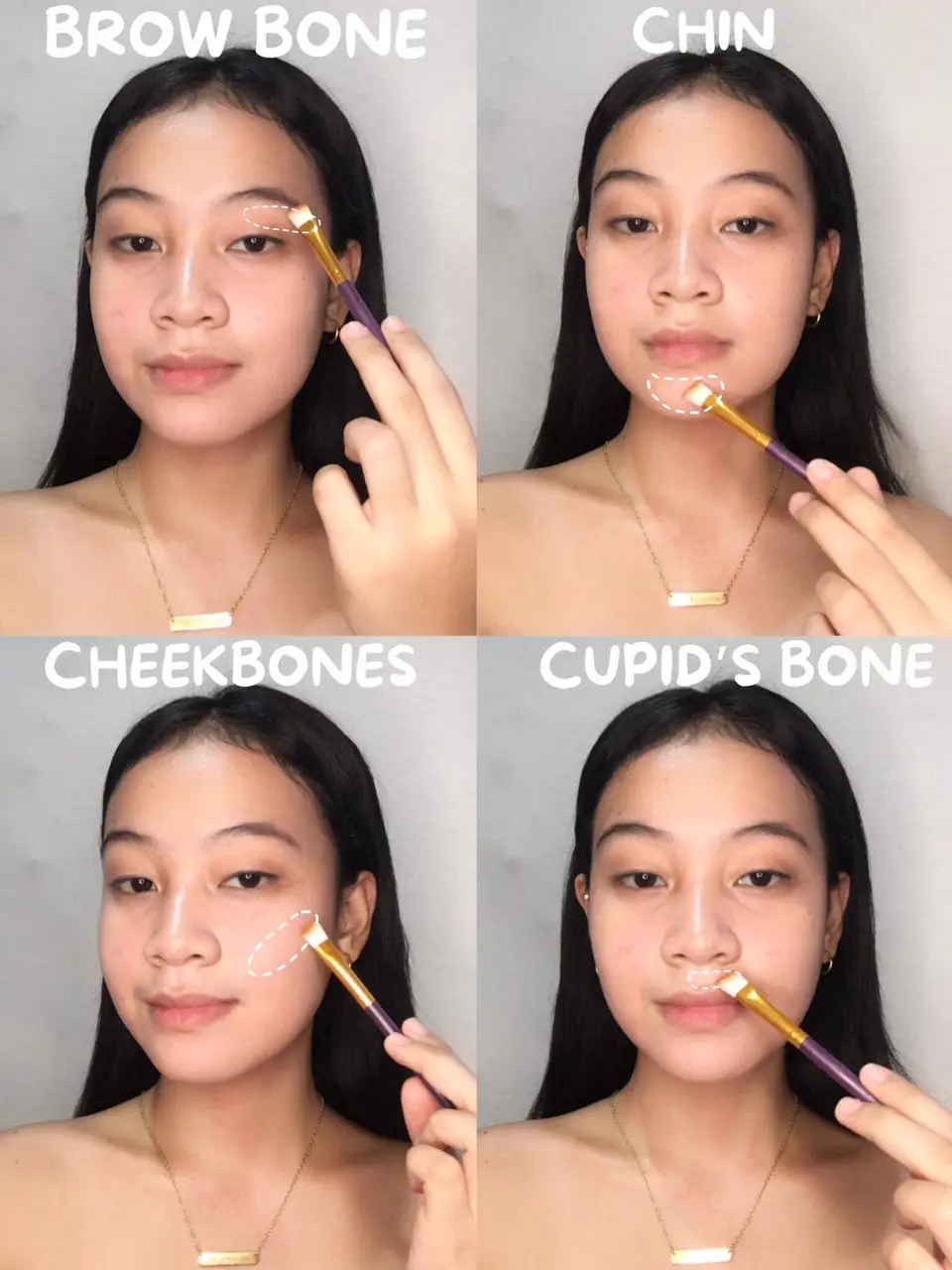 Use A Highlighter To Brighten Your Face. Highlighter Can Be Used To Brighten Your Cheekbones, Brow Bone, And Cupids Bow. This Can Help To Make Your Face Look More Sculpted And Radiant.