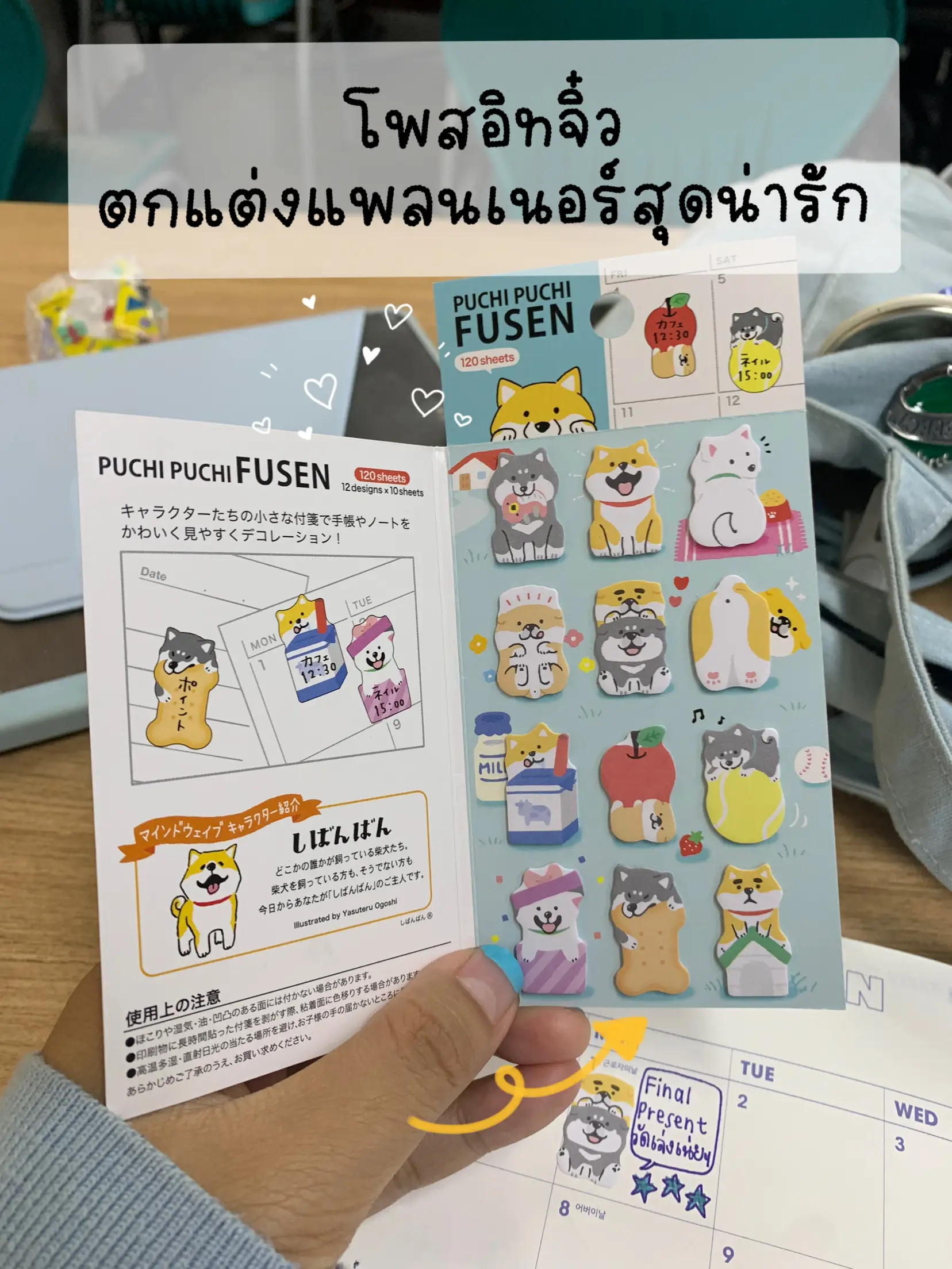 โพสอิทจิ๋วตกแต่งแพลนเนอร์สุดน่ารัก | แกลเลอรีที่โพสต์โดย Jejemect | Lemon8