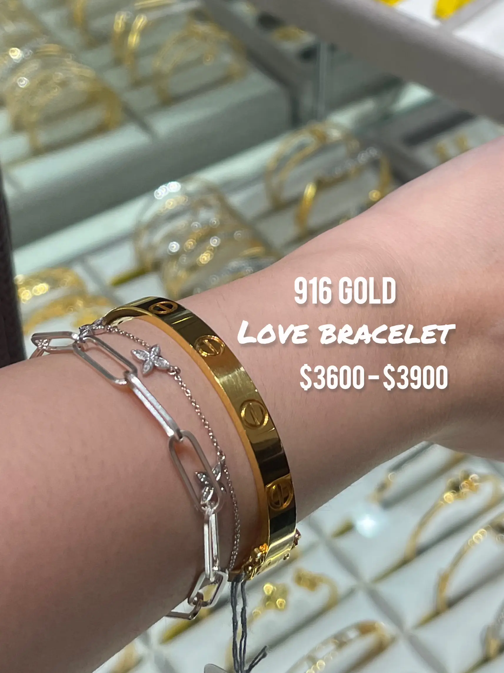 Cartier best sale 916 gold