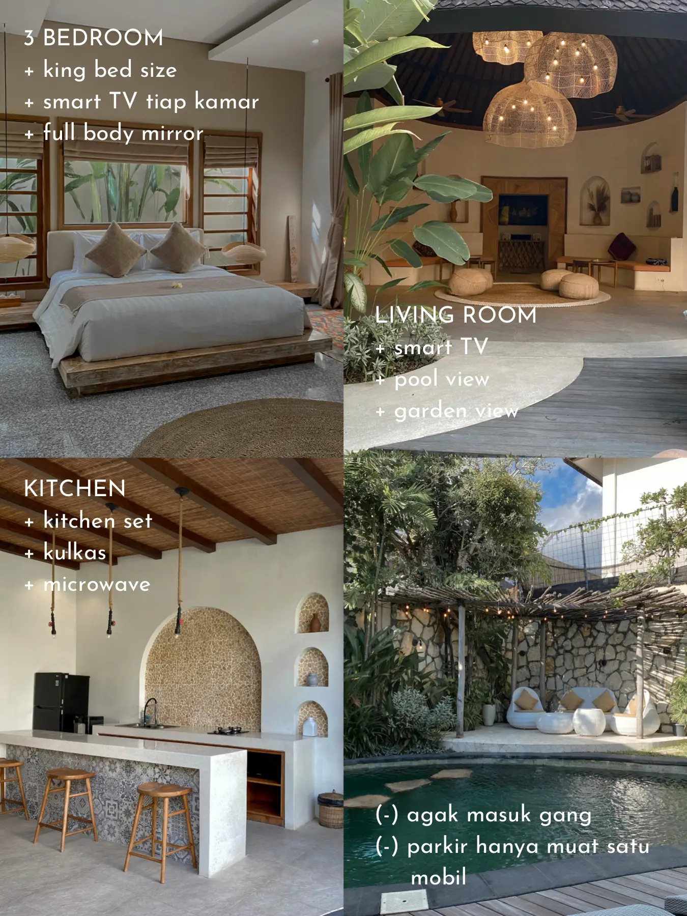 PRIVATE POOL VILLA IN CANGGU | Galeri diposting oleh Merry Arkadia | Lemon8