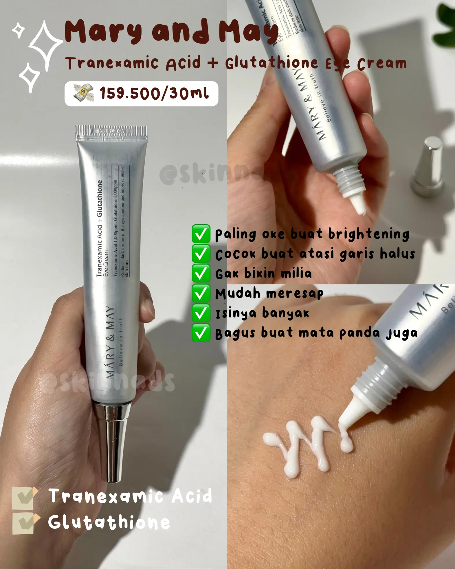 rekomendasi eye cream korea Pencarian Lemon8