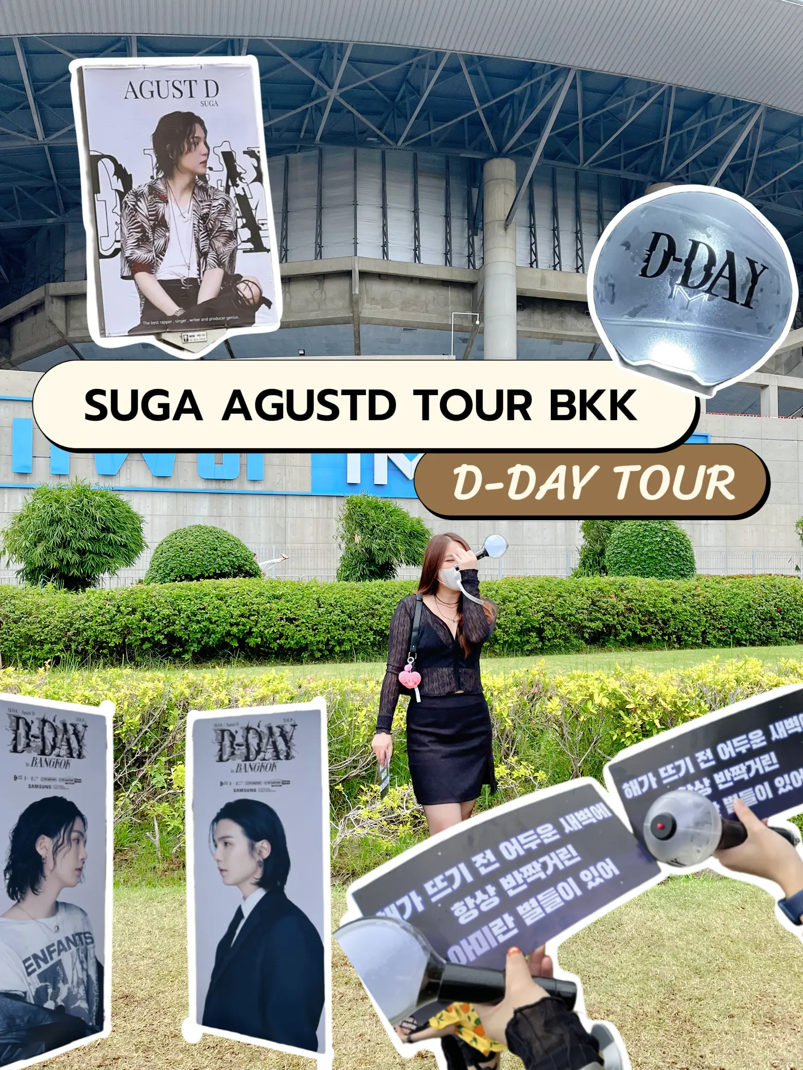 SUGA AgustD D-Day ピック Bangkok バンコク 全国一律送料無料 - 男性