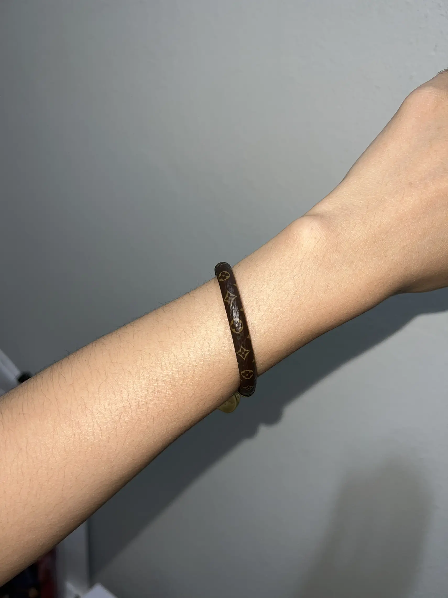 Shop Louis Vuitton MONOGRAM Crazy in lock bracelet (M6451F) by Hi