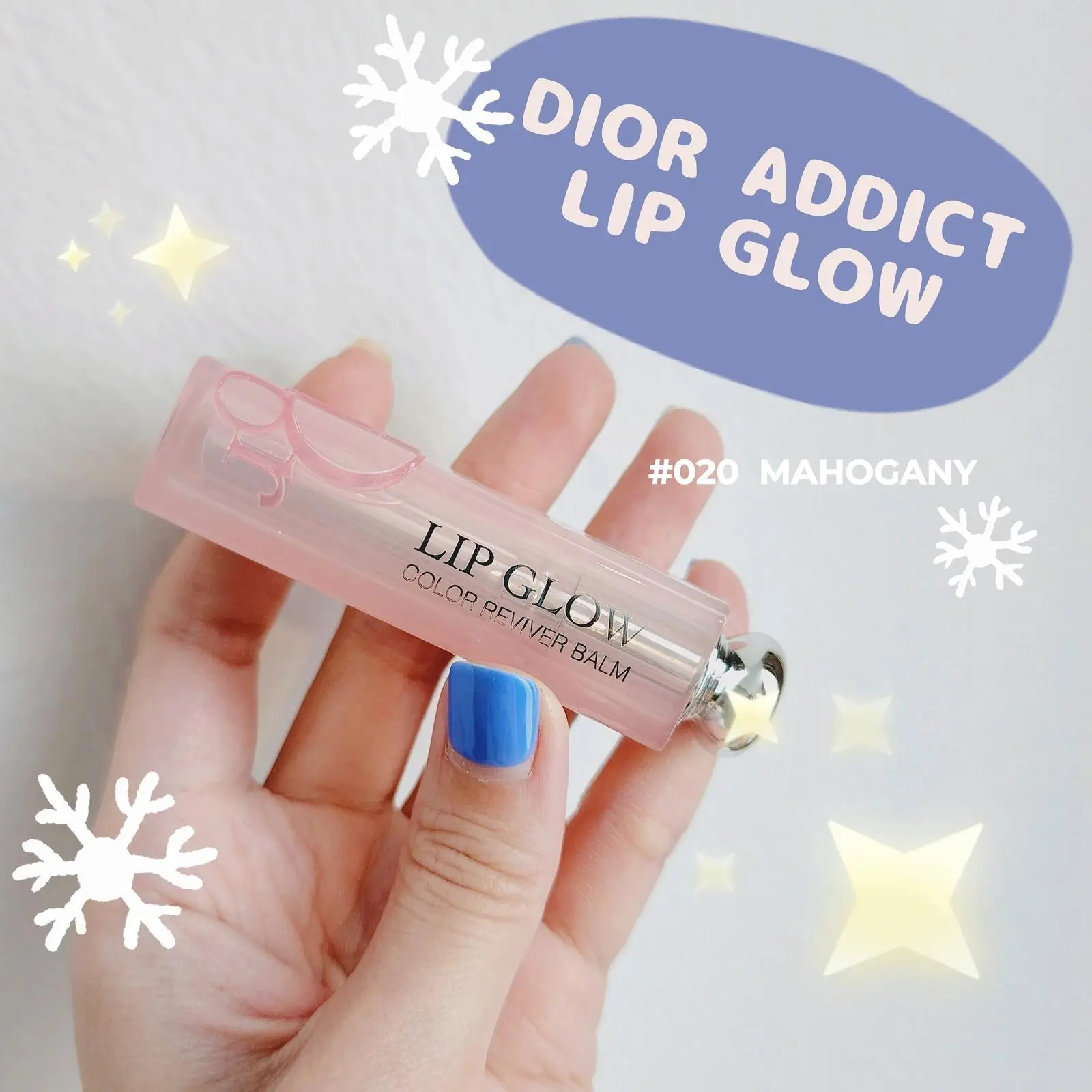 dior lip glow 020 mahogany