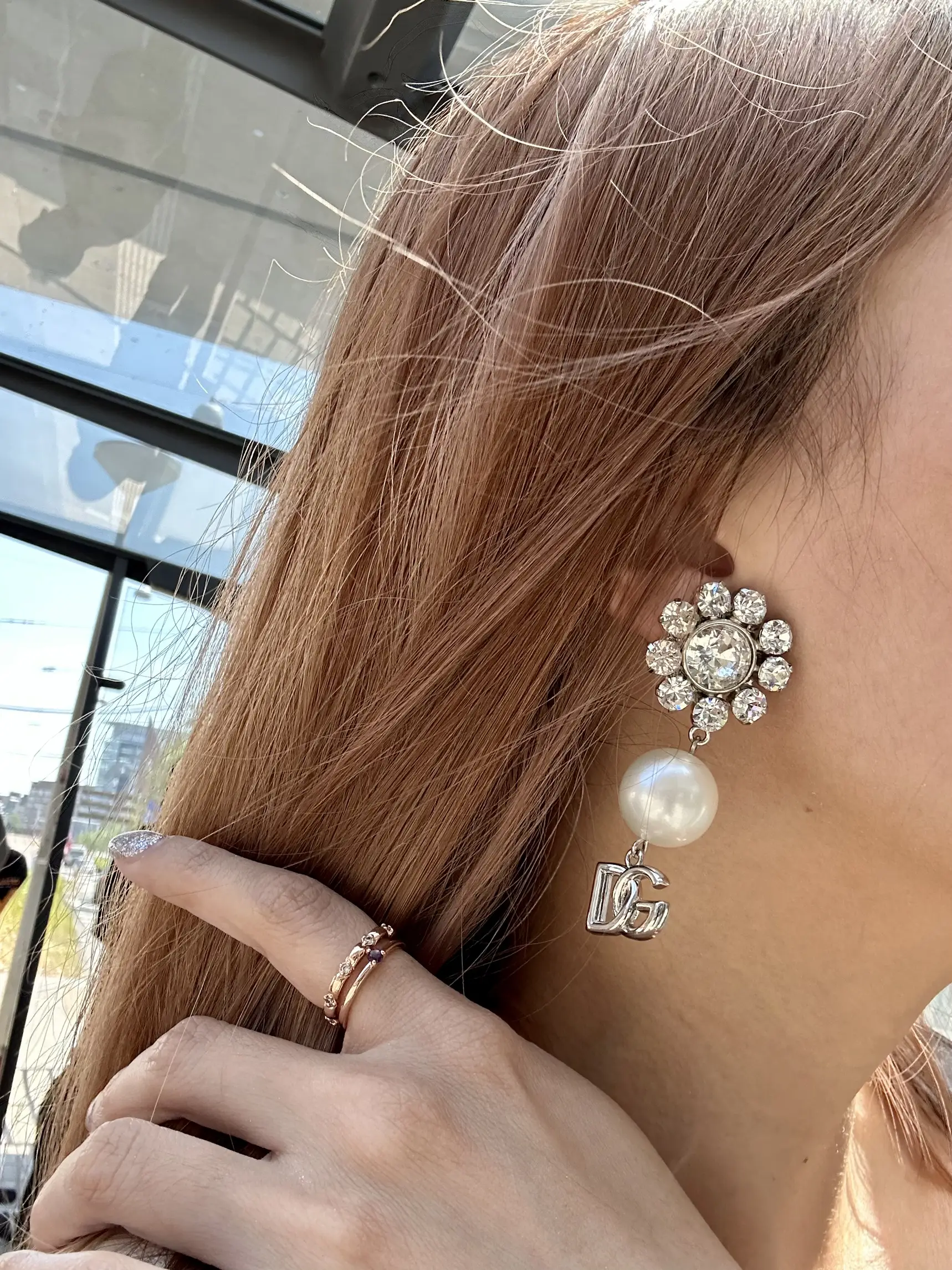 正規品・保証付 D&G EARRINGS✓キレイすぎです。 - アクセサリー